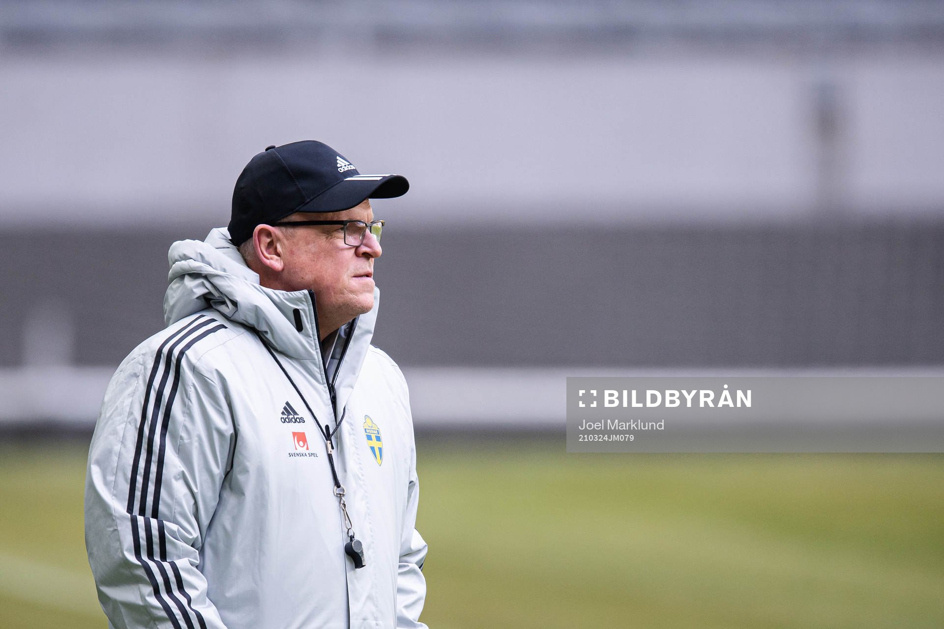Head coach Janne Andersson of the Swedish national football