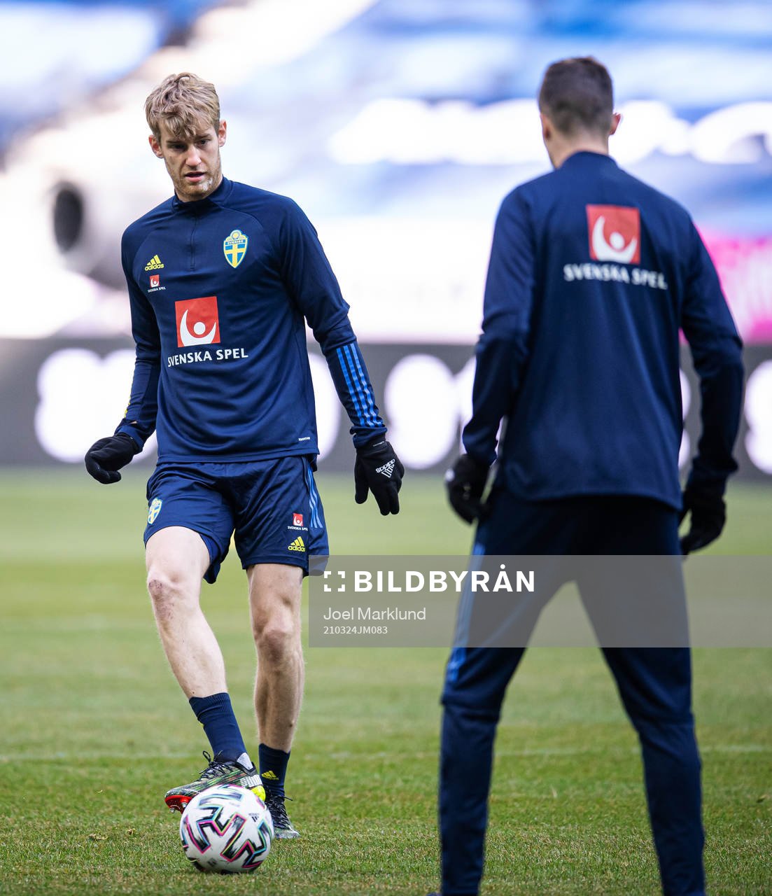 Filip Helander of the Swedish national football team