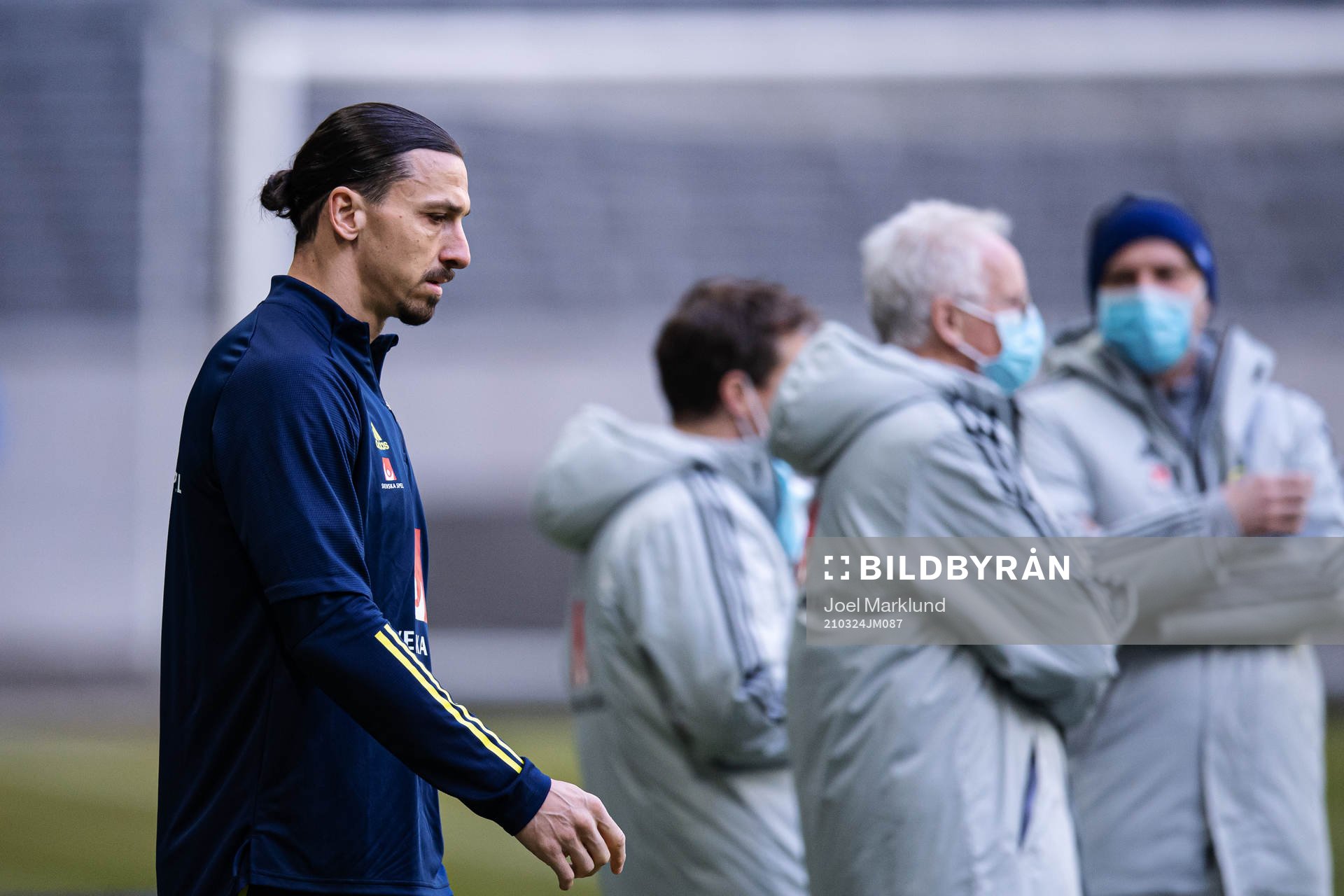 Zlatan Ibrahimovic of the Swedish national football team
