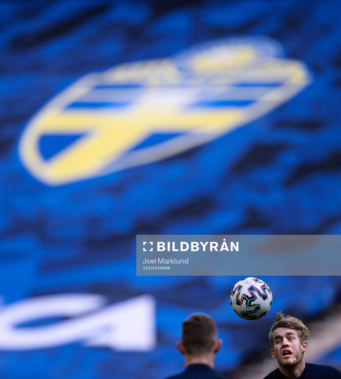 Filip Helander of the Swedish national football team
