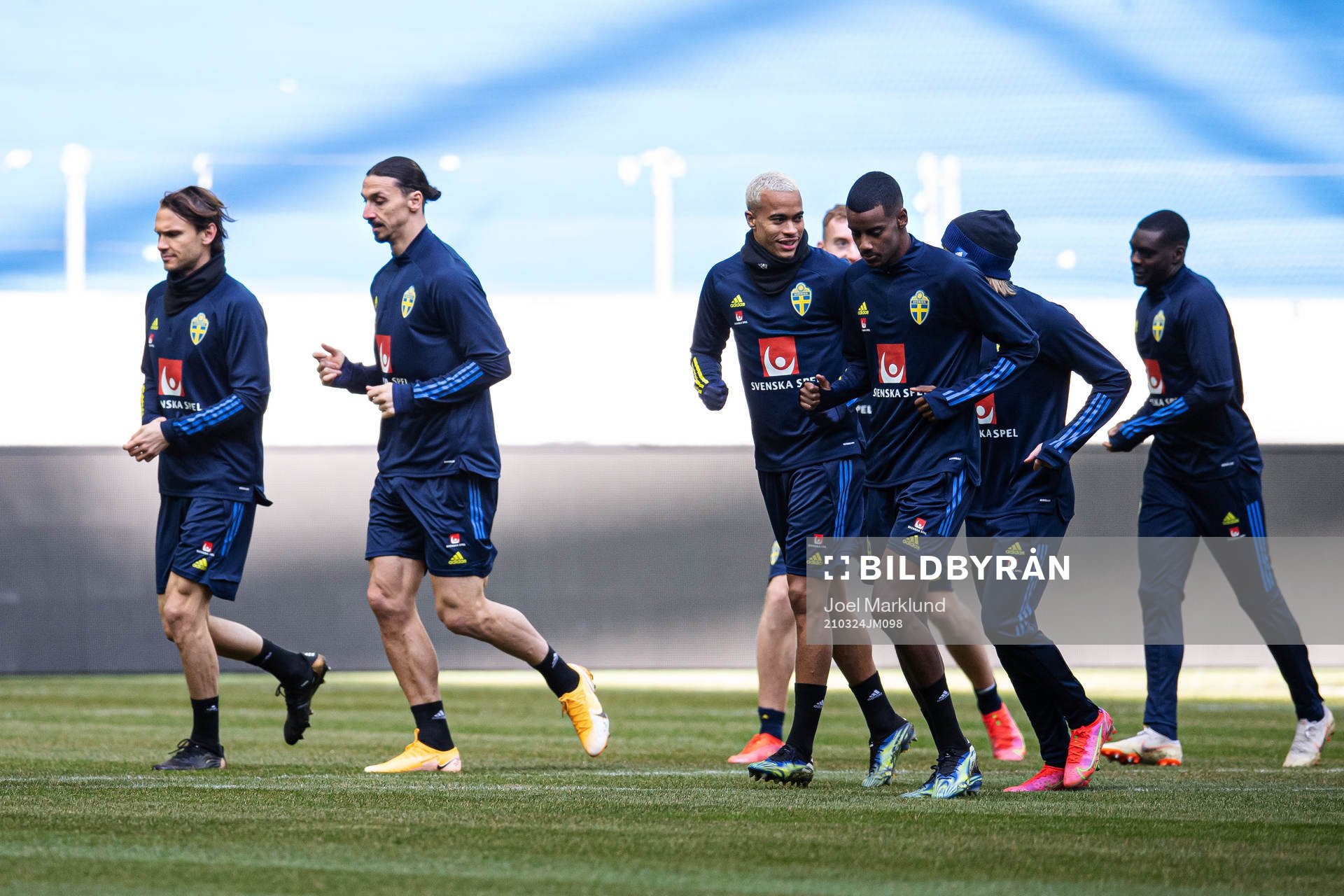Albin Ekdal, Zlatan Ibrahimovic, Robin Quaison and