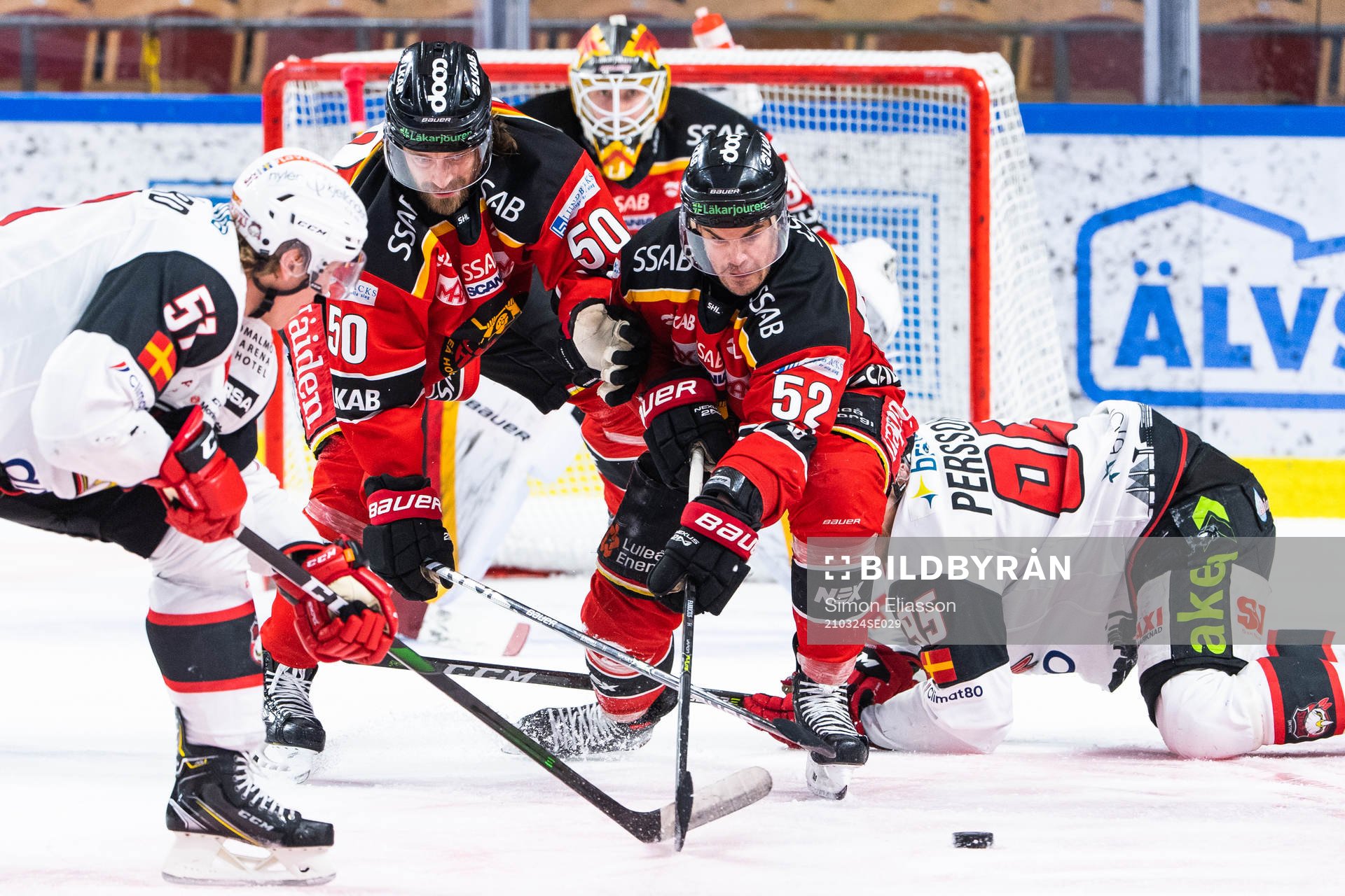 Luleås Daniel Sondell och Karl Fabricius