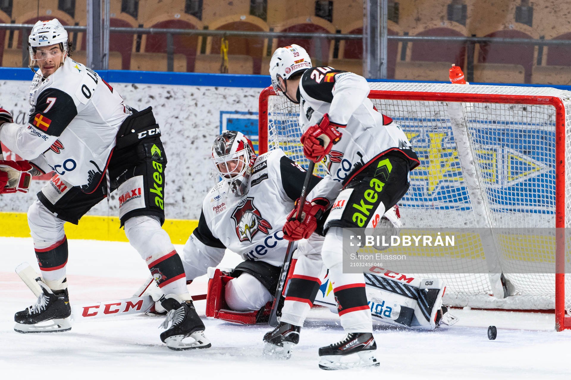 Malmö Redhawks målvakt Lars Volden