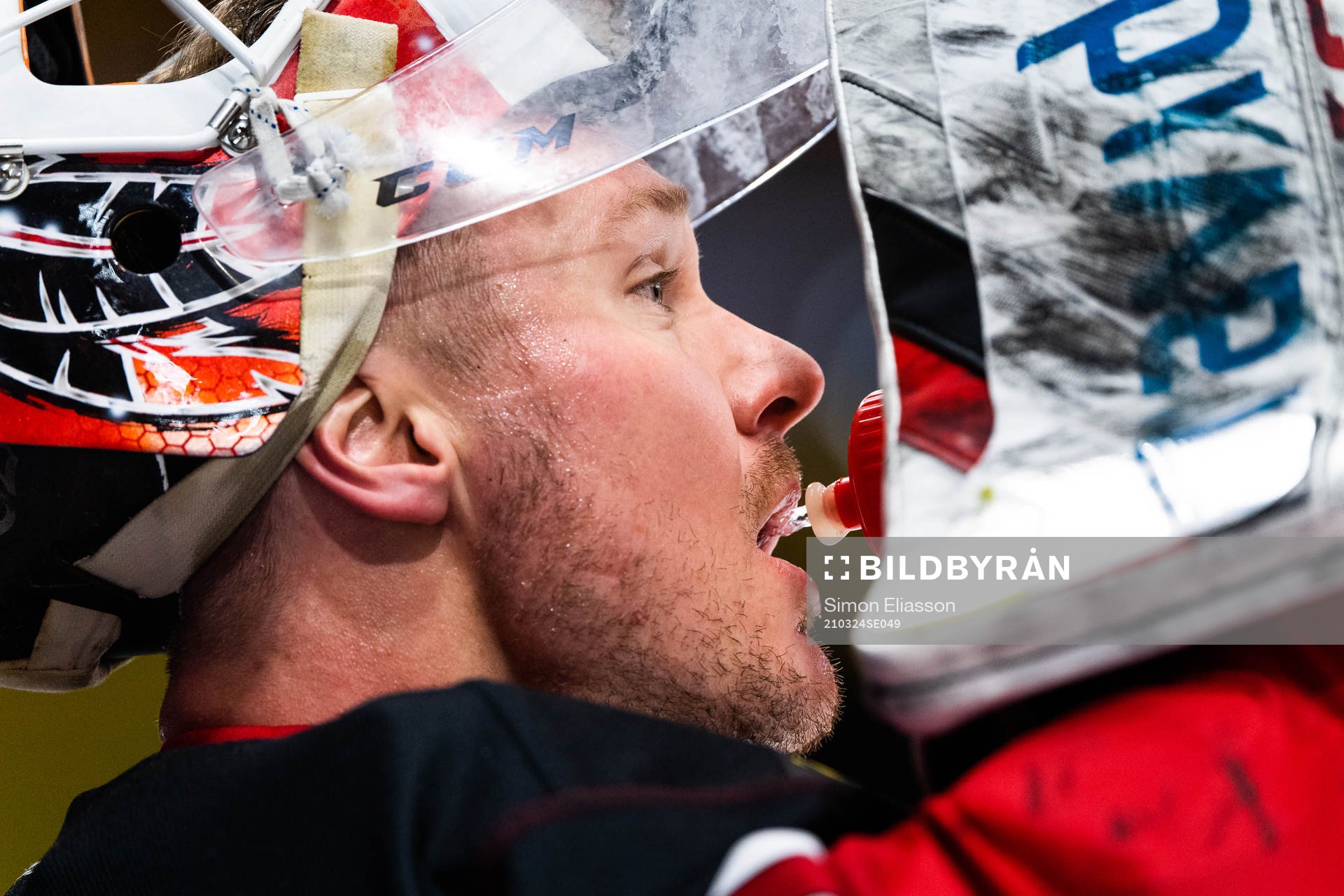 Malmö Redhawks målvakt Lars Volden