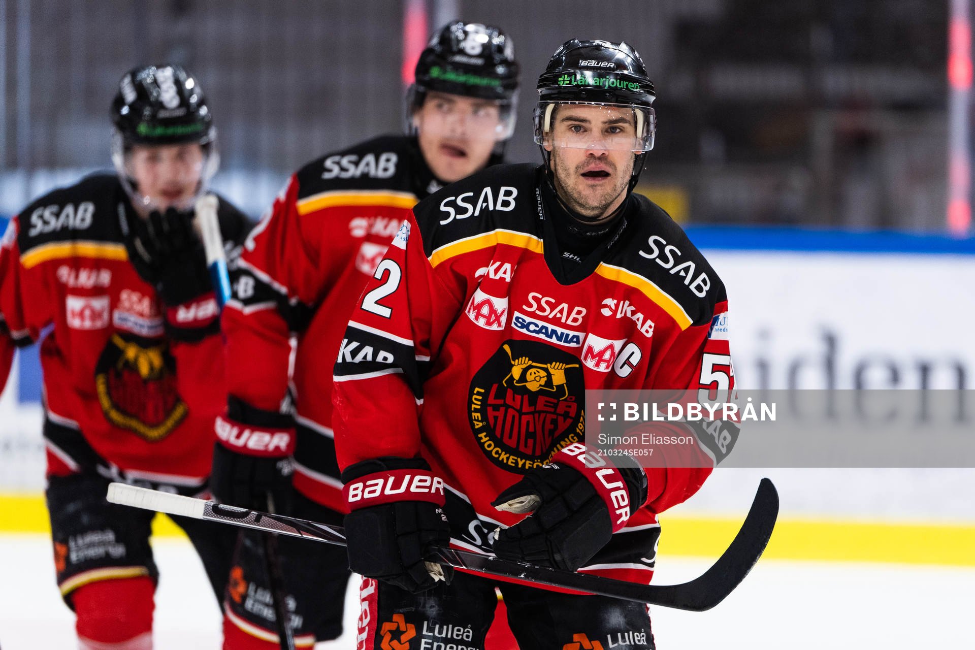Luleås Karl Fabricius jublar