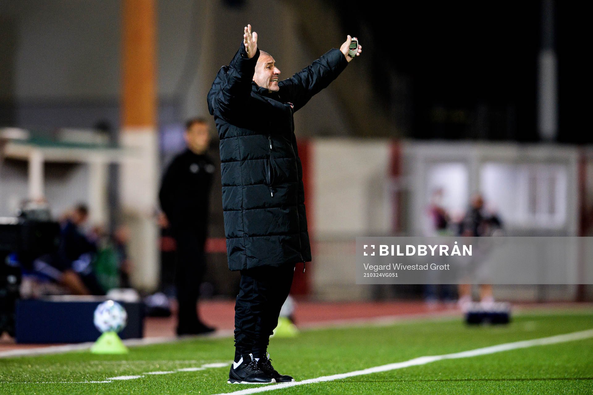 Julio Ribas, head coach of Gibraltar