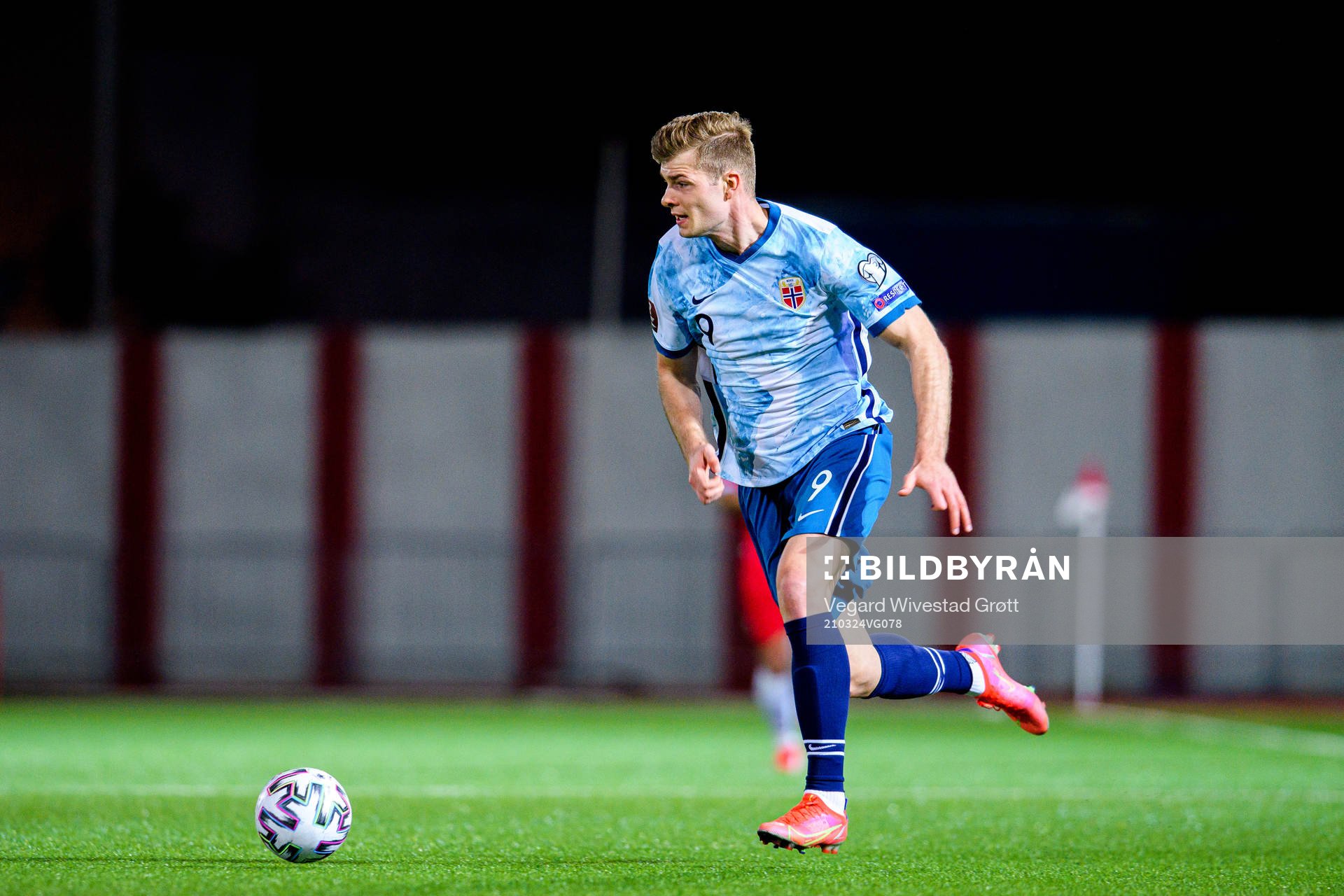 Alexander Sørloth of Norway