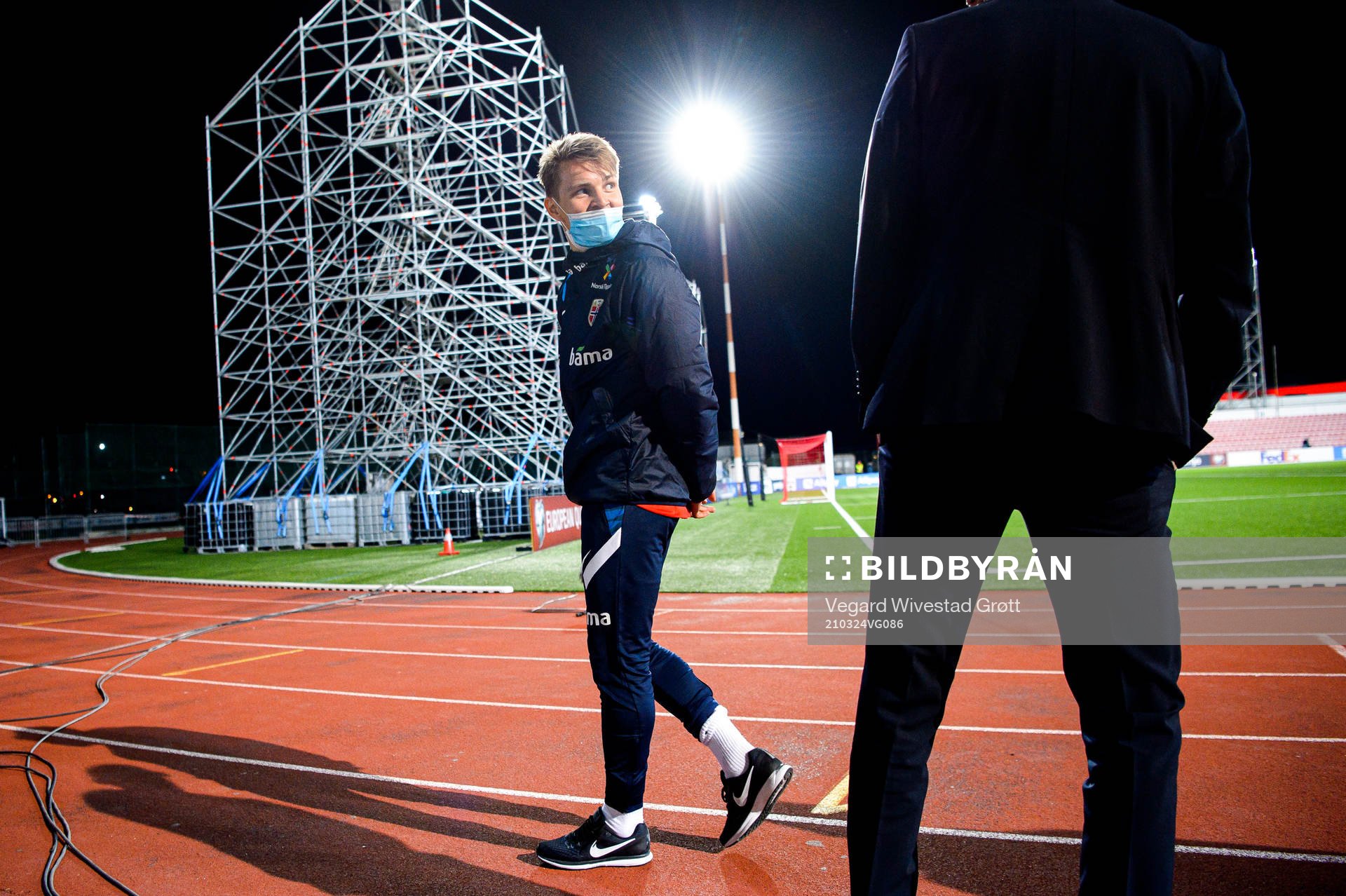 Martin Ødegaard of Norway after the FIFA World Cup Qualifier football match between Gibraltar and Norway on March 24, 2021 in Gibraltar.
