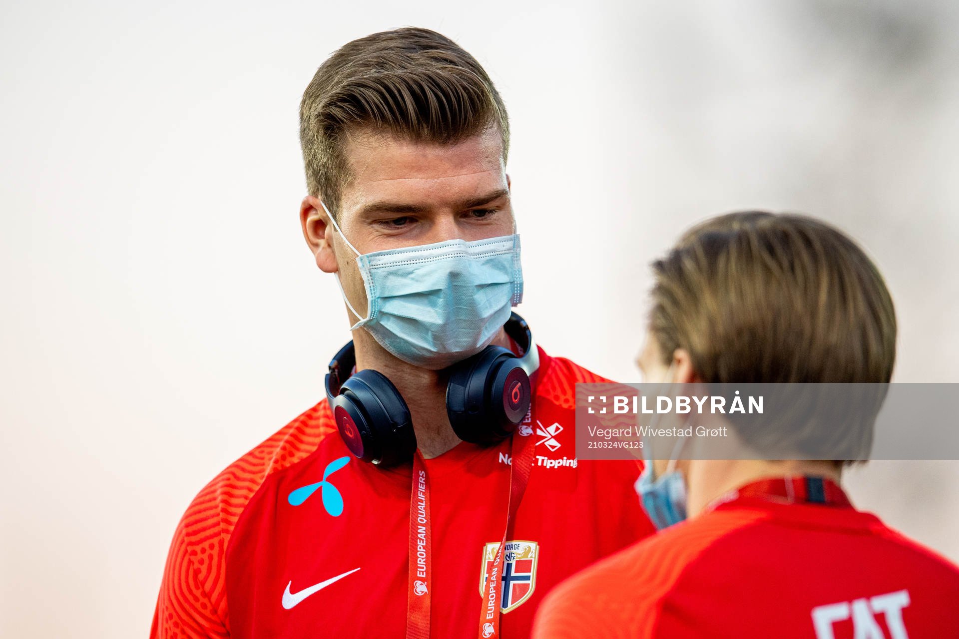 Alexander Sørloth of Norway