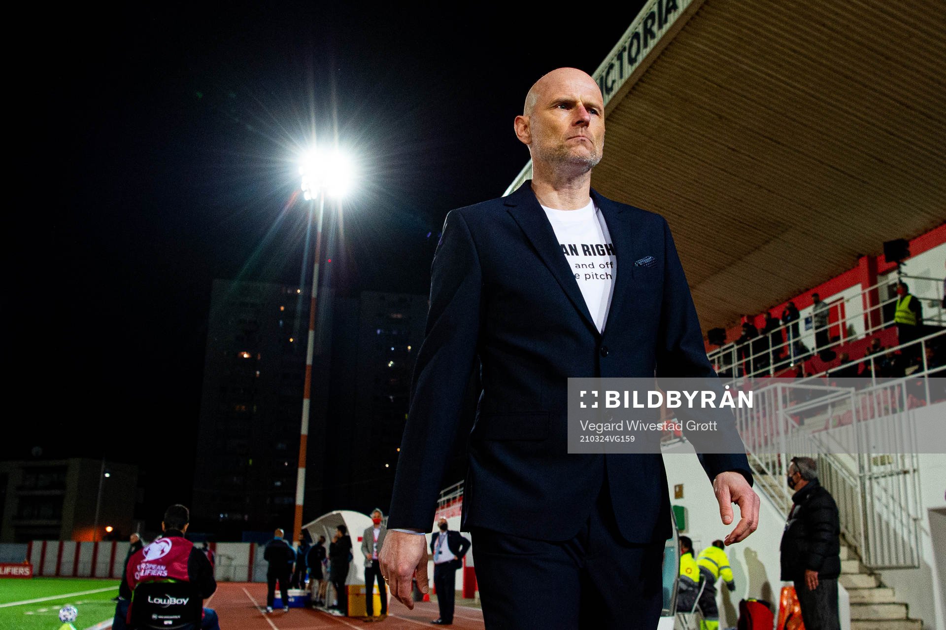 Ståle Solbakken, head coach of Norway