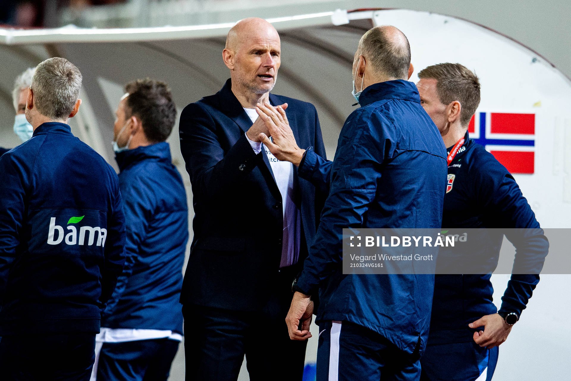 Ståle Solbakken, head coach of Norway