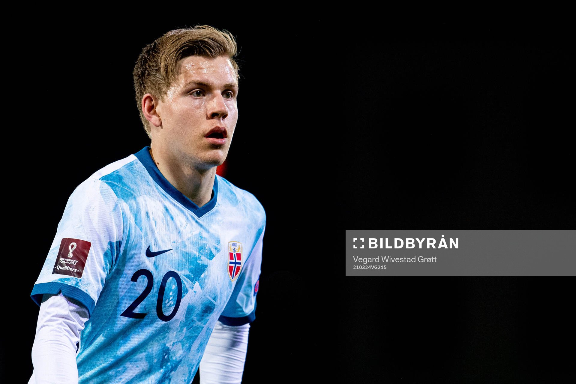 Jens Petter Hauge of Norway