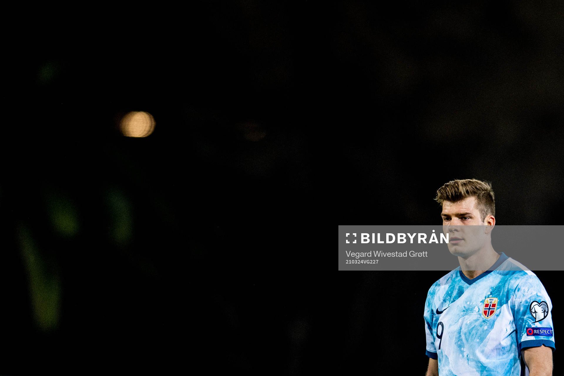 Alexander Sørloth of Norway