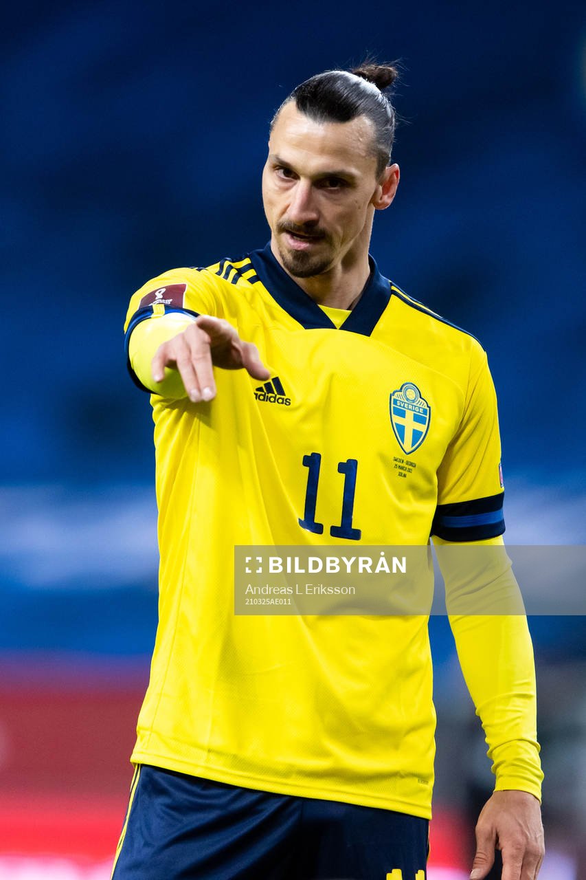 Zlatan Ibrahimovic of Sweden