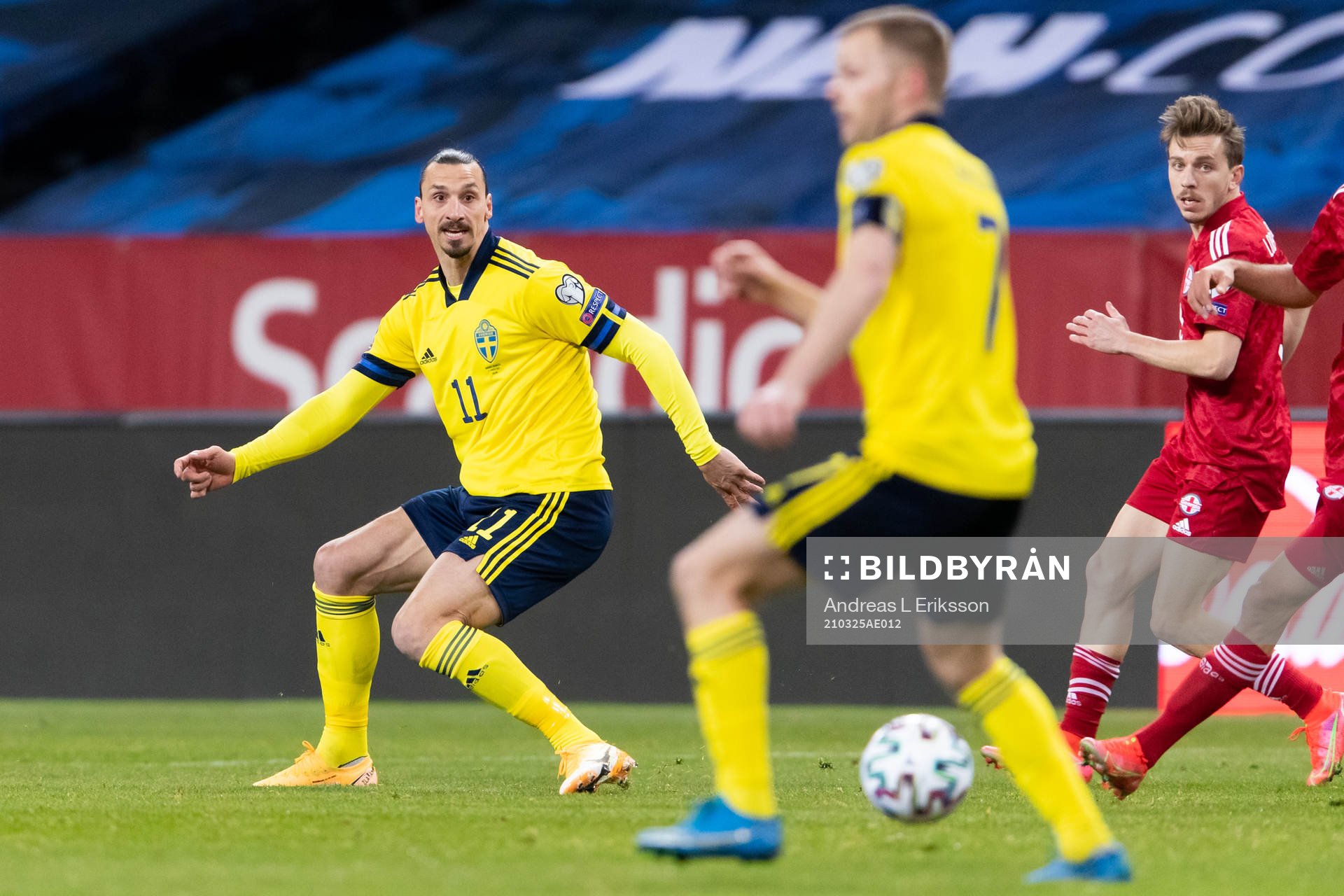 Zlatan Ibrahimovic of Sweden