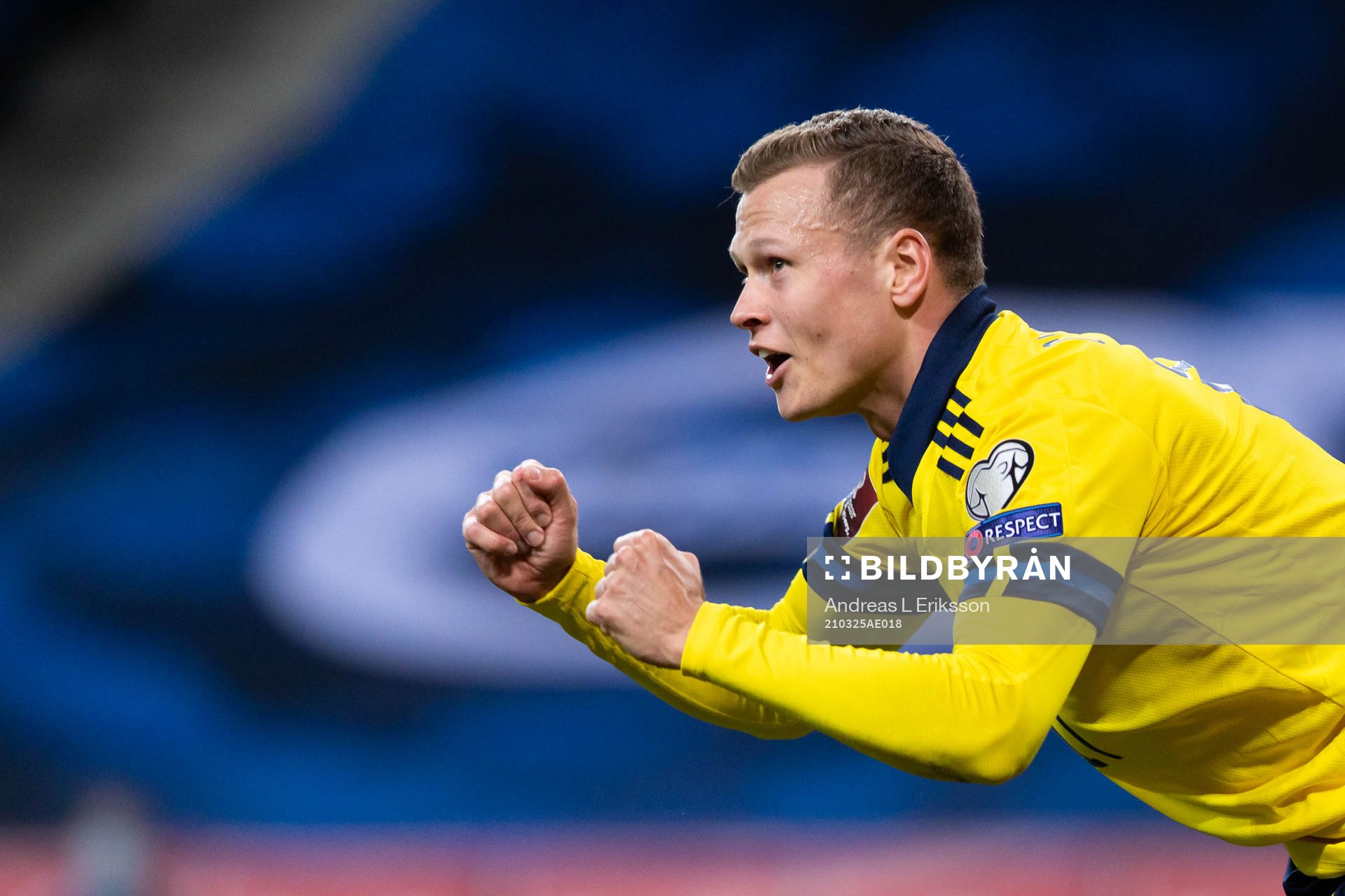Viktor Claesson of Sweden celebrates