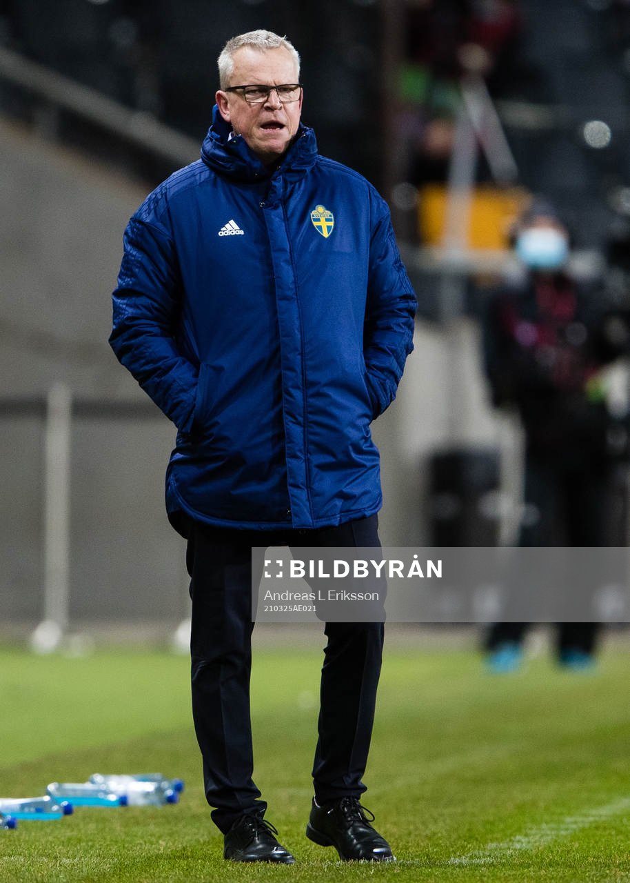 Janne Andersson, head coach of Sweden