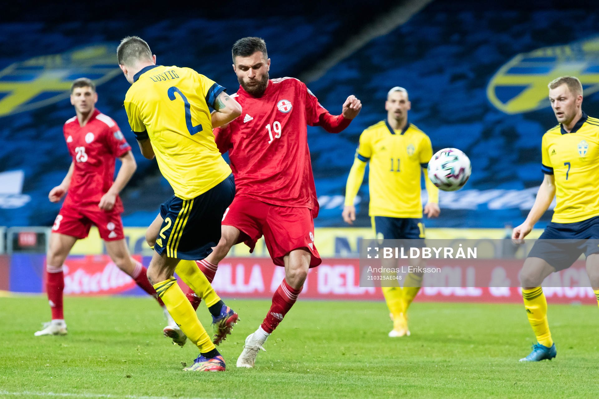 Mikael Lustig of Sweden and Levan Shengelia of Georgia