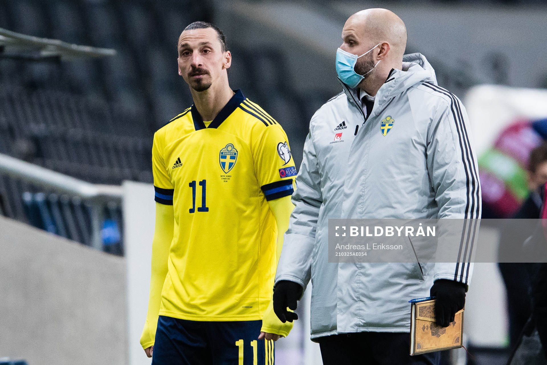 Zlatan Ibrahimovic and Jakob Kakembo Andersson, media