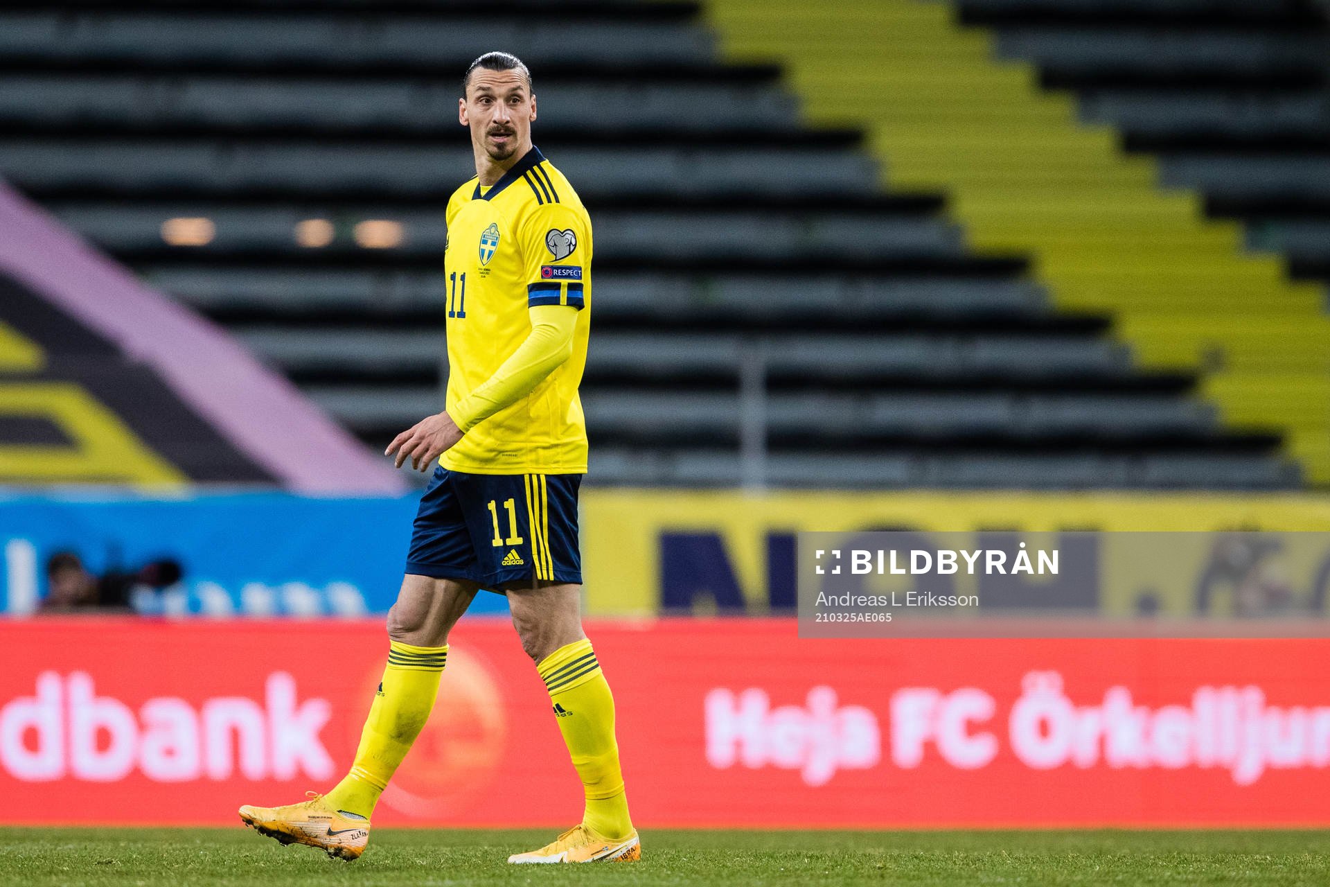 Zlatan Ibrahimovic of Sweden