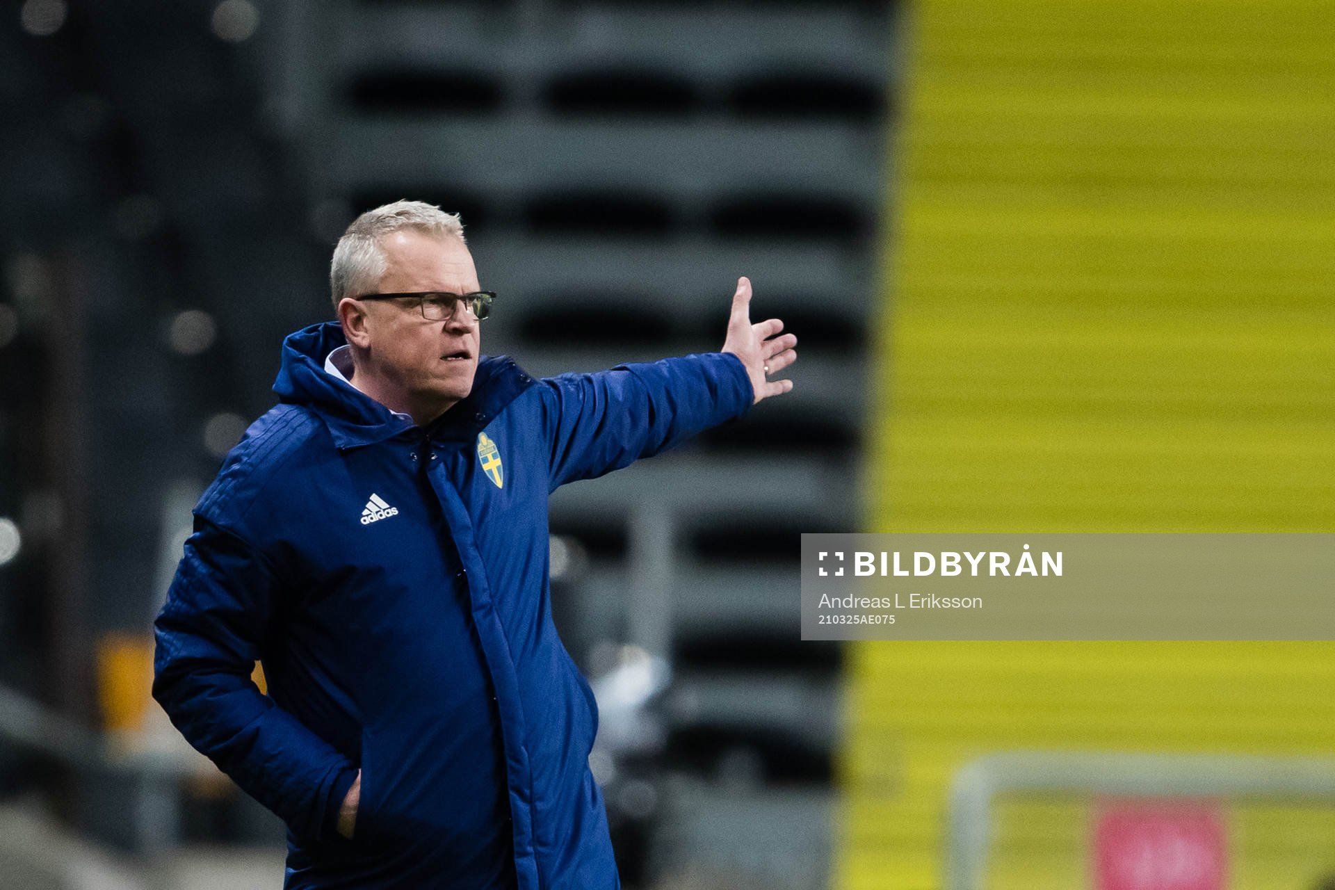Janne Andersson, head coach of Sweden