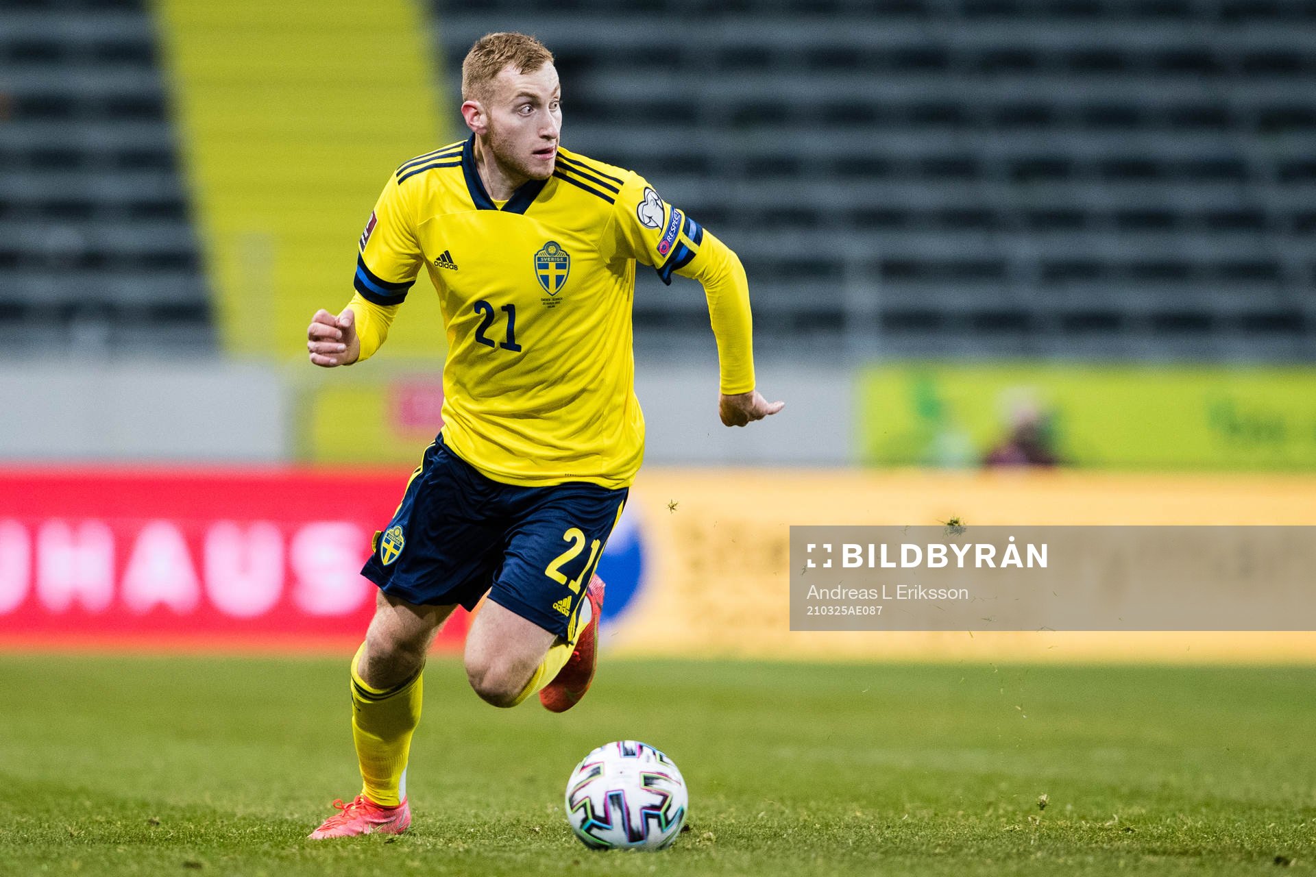 Dejan Kulusevski of Sweden