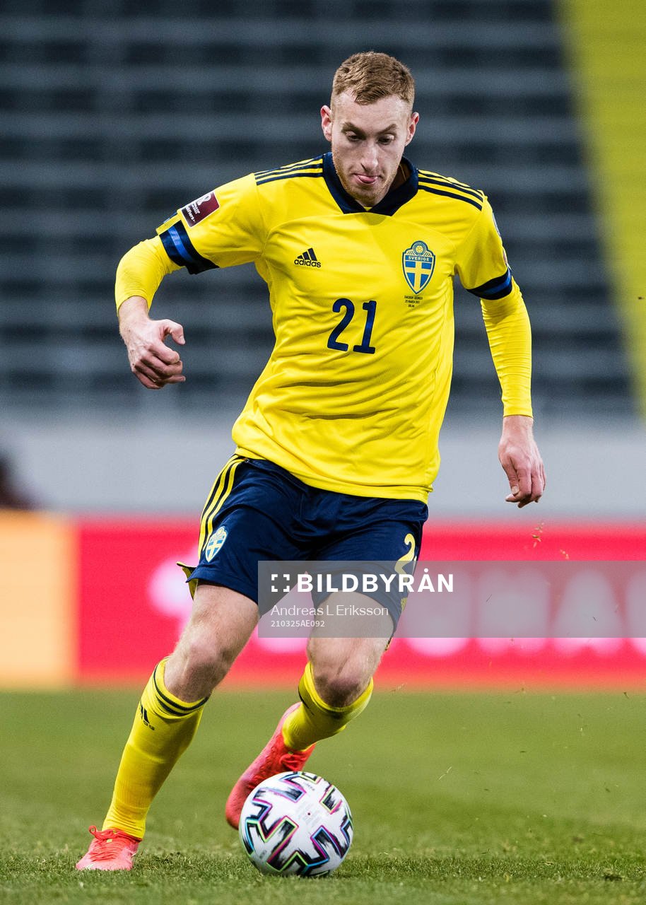 Dejan Kulusevski of Sweden