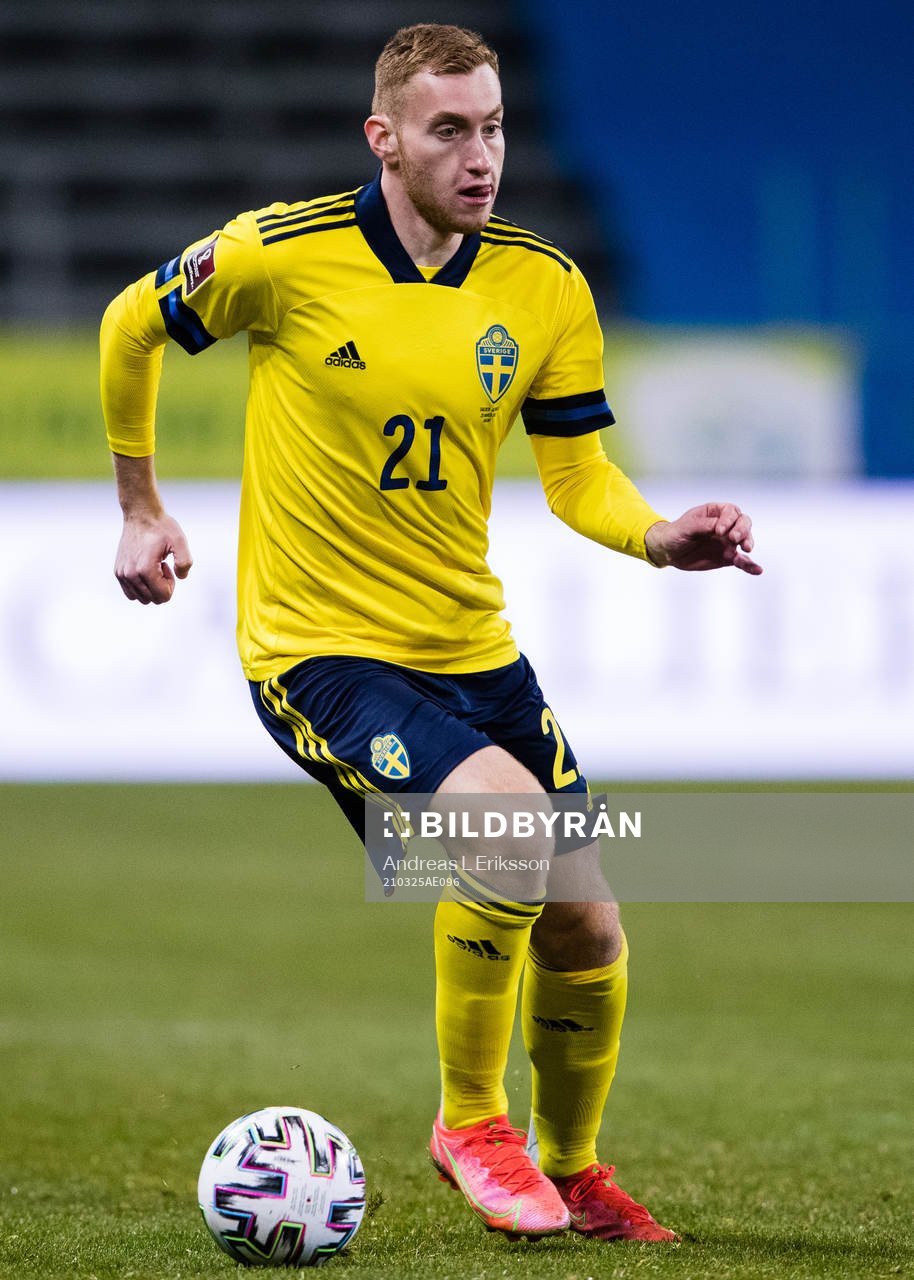 Dejan Kulusevski of Sweden