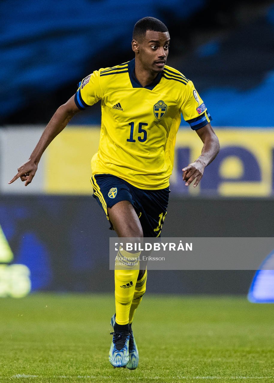 Alexander Isak of Sweden