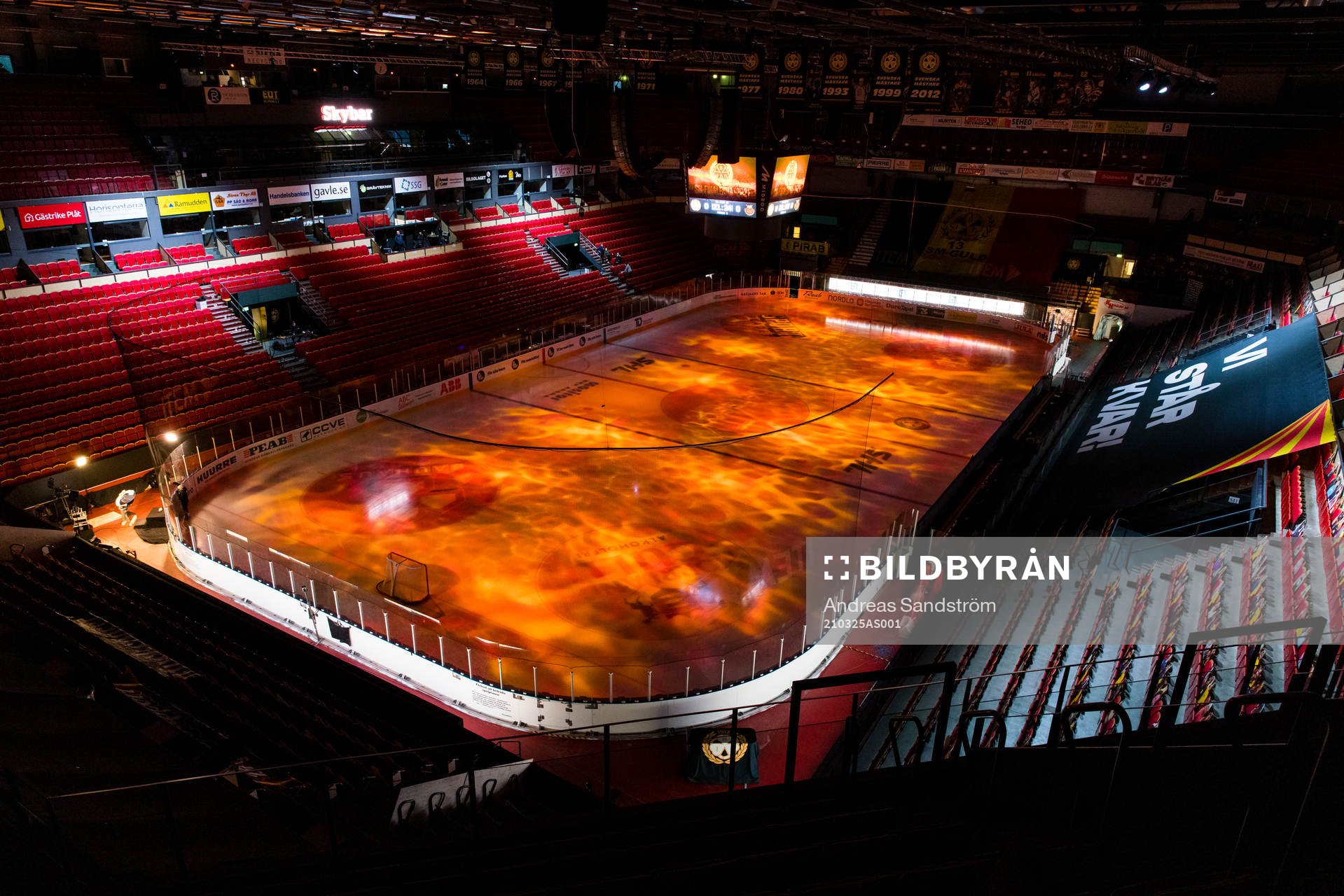 Vy över Monitor ERP Arena