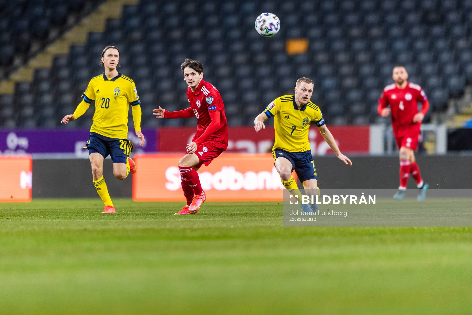 Kristoffer Olsson and Sebastian Larsson of Sweden against