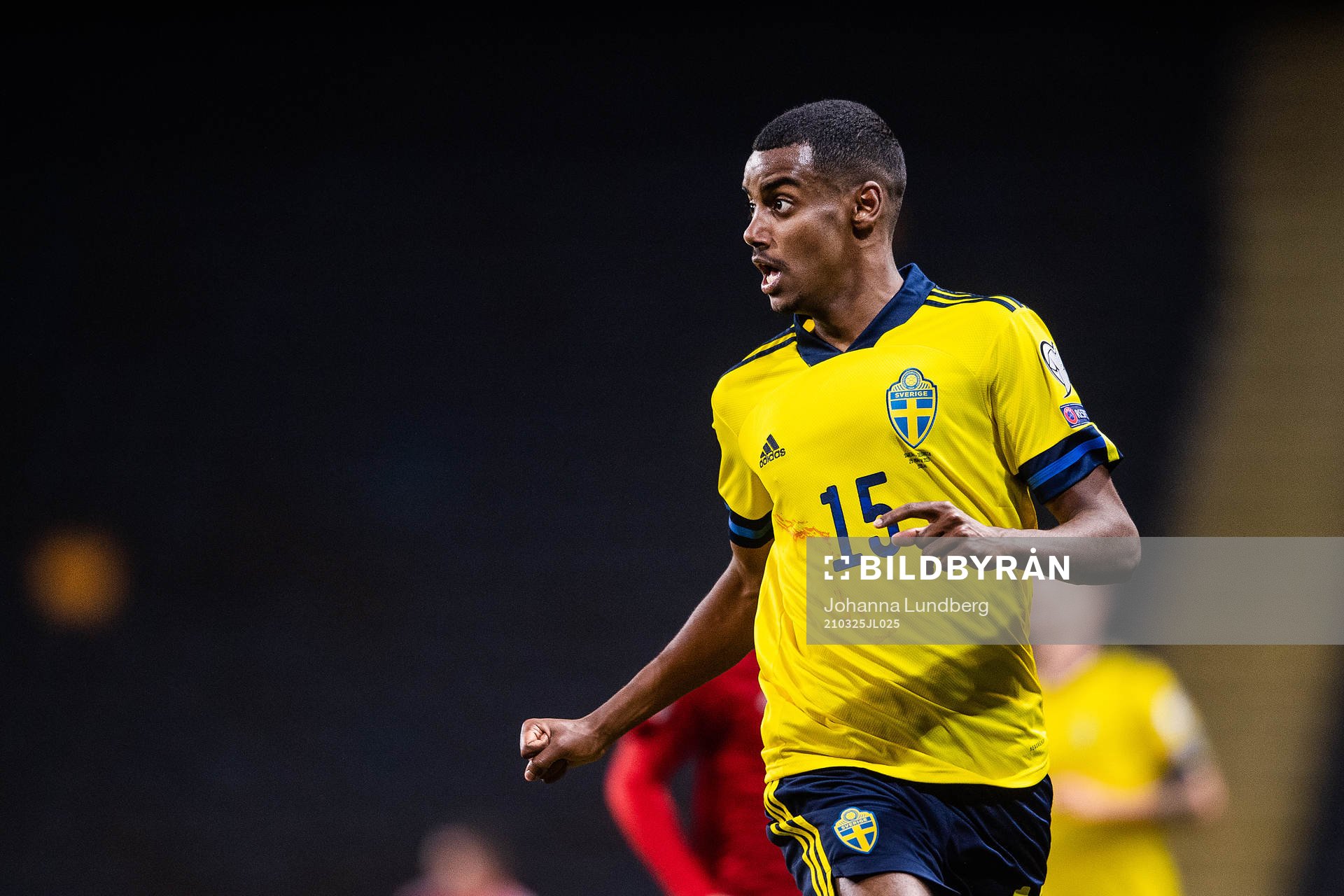 Alexander Isak of Sweden