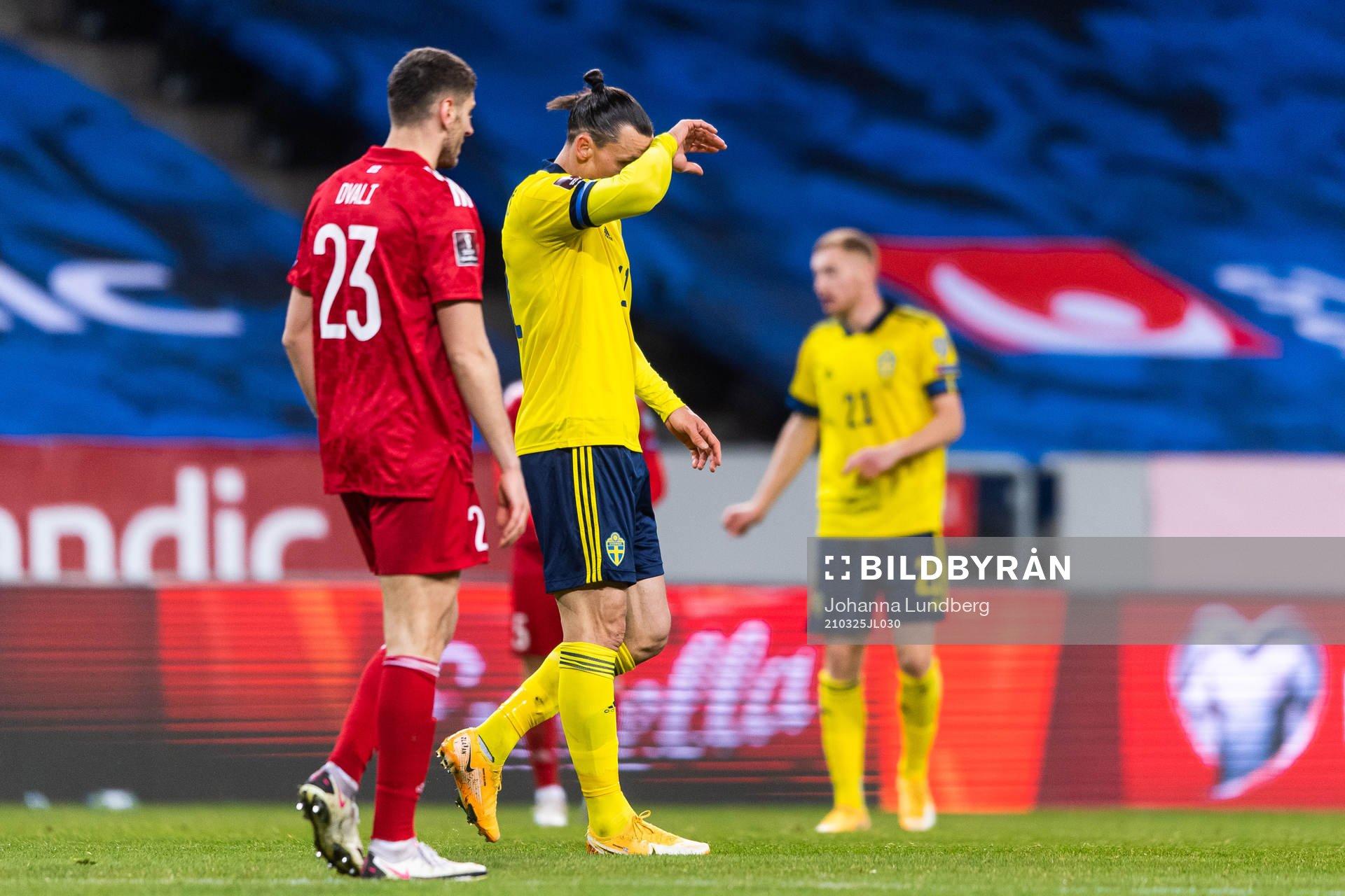 Zlatan Ibrahimovic of Sweden