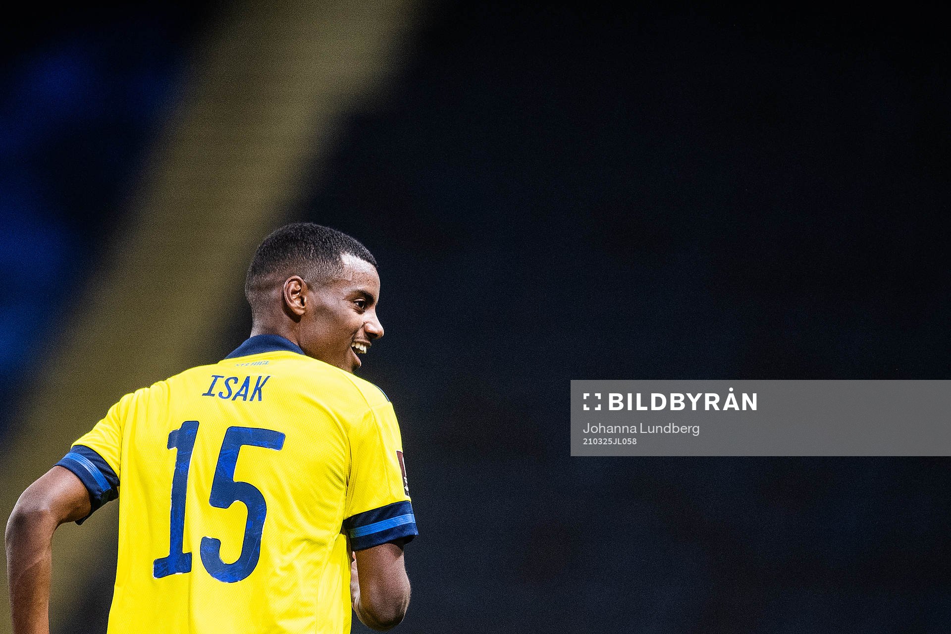 Alexander Isak of Sweden
