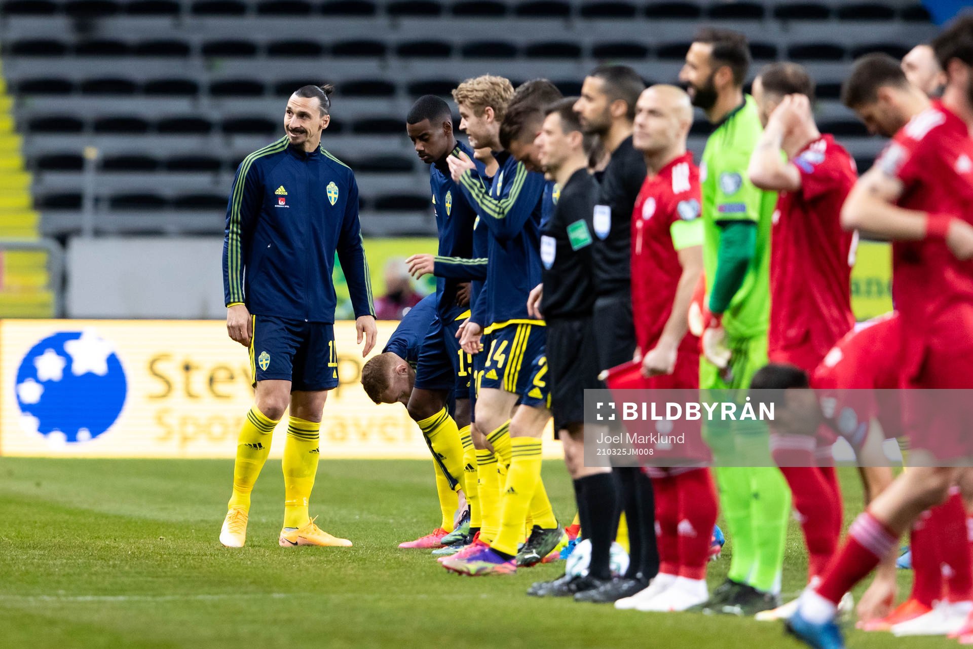Zlatan Ibrahimovic of Sweden