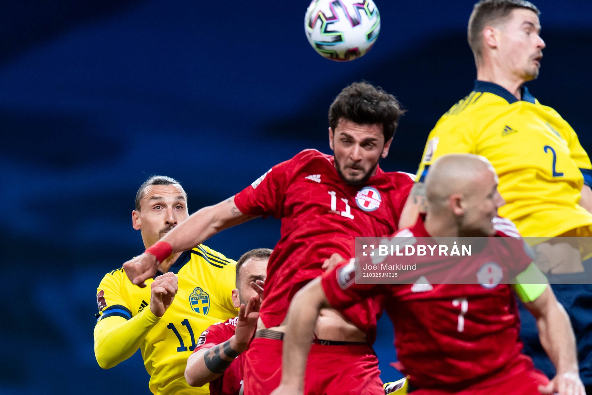 Zlatan Ibrahimovic of Sweden