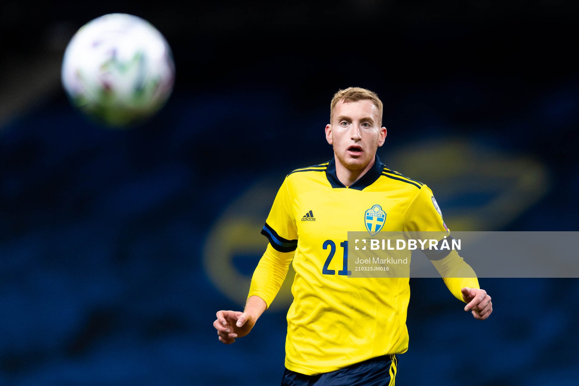 Dejan Kulusevski of Sweden