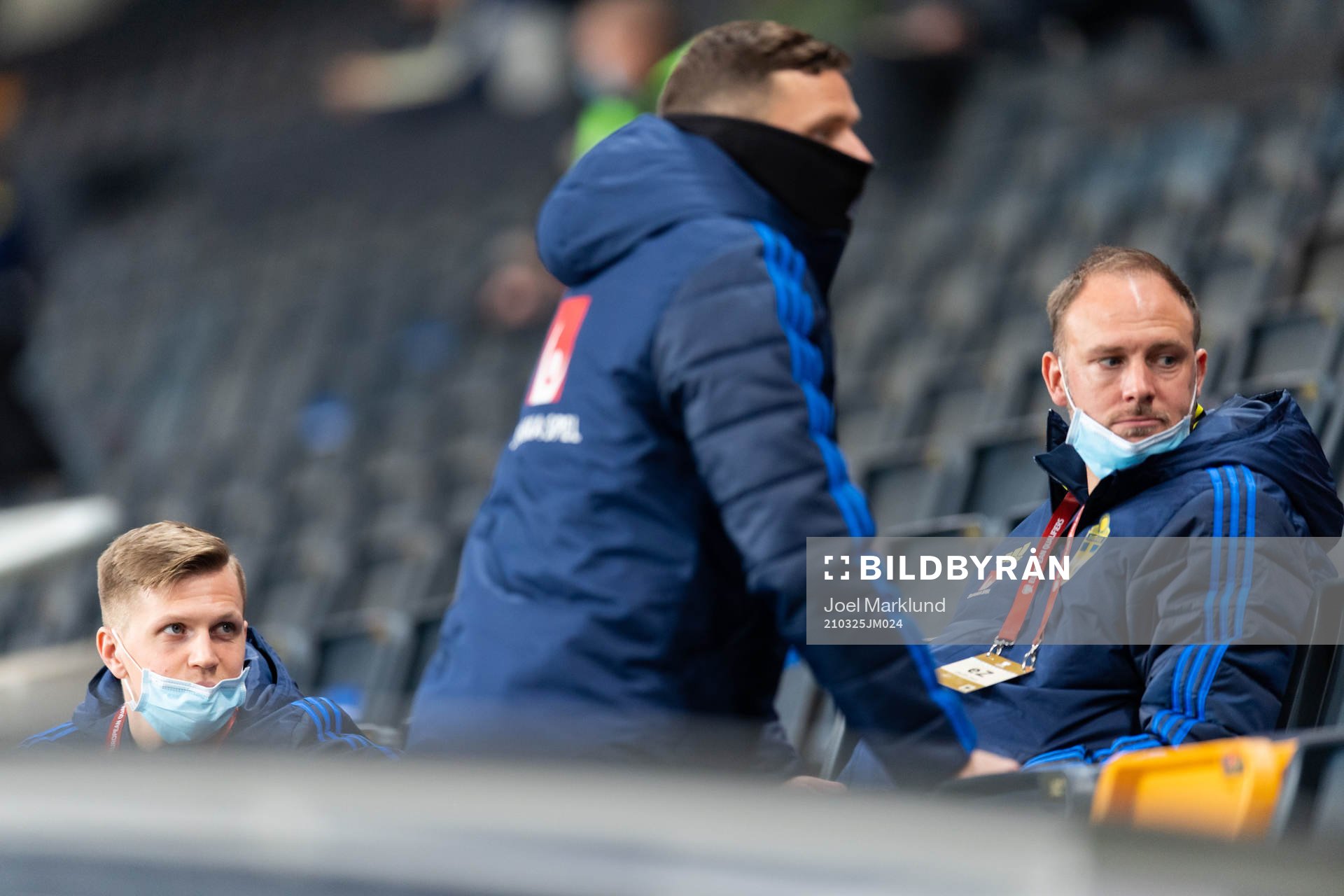 Joakim Nilsson and Andreas Granqvist of Sweden