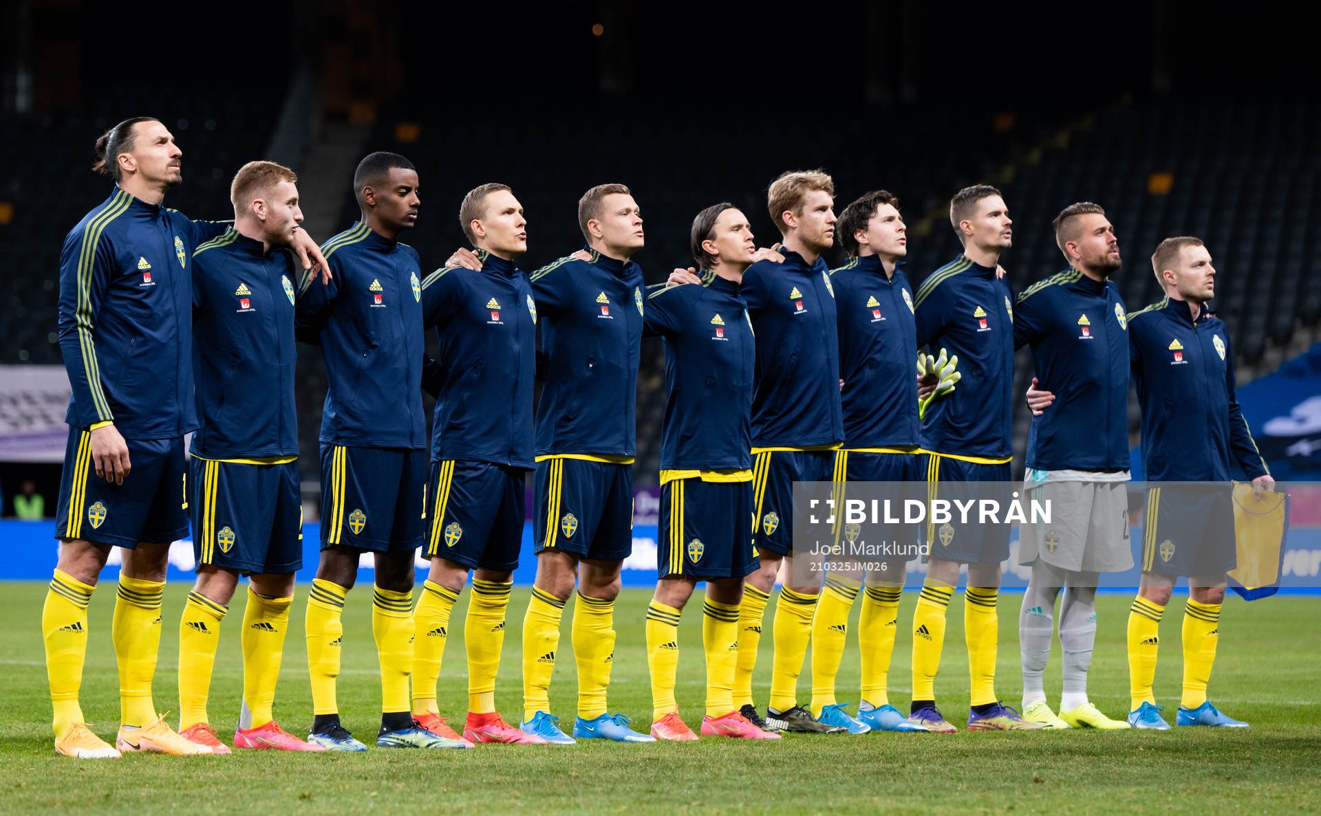 Zlatan Ibrahimovic, Dejan Kulusevski, Alexander Isak,
