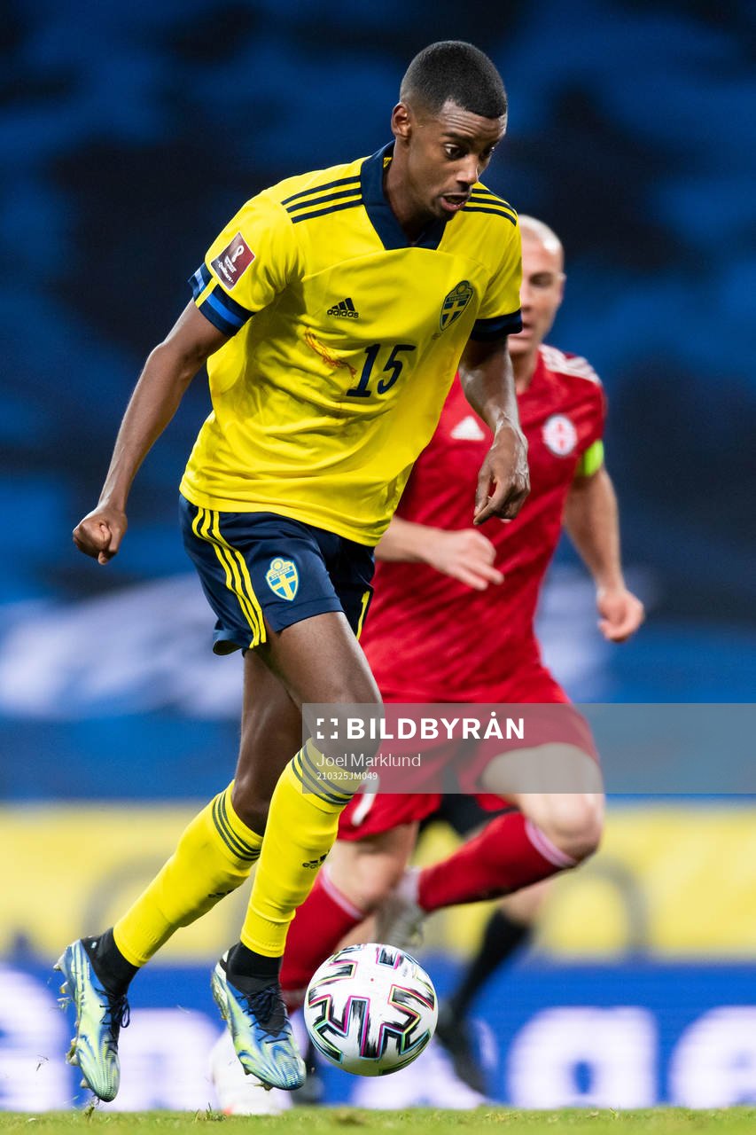 Alexander Isak of Sweden