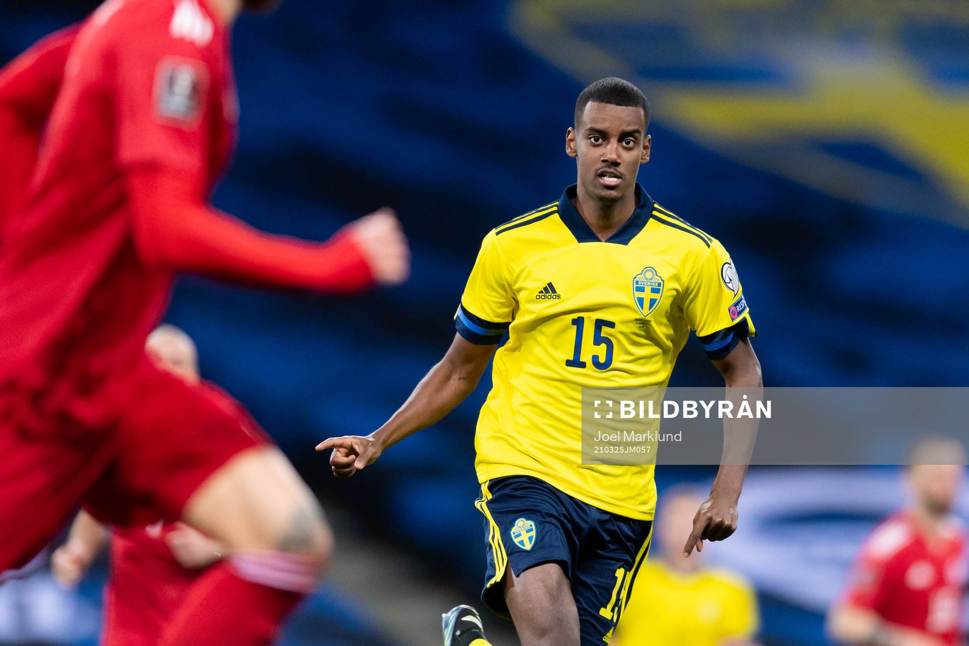 Alexander Isak of Sweden