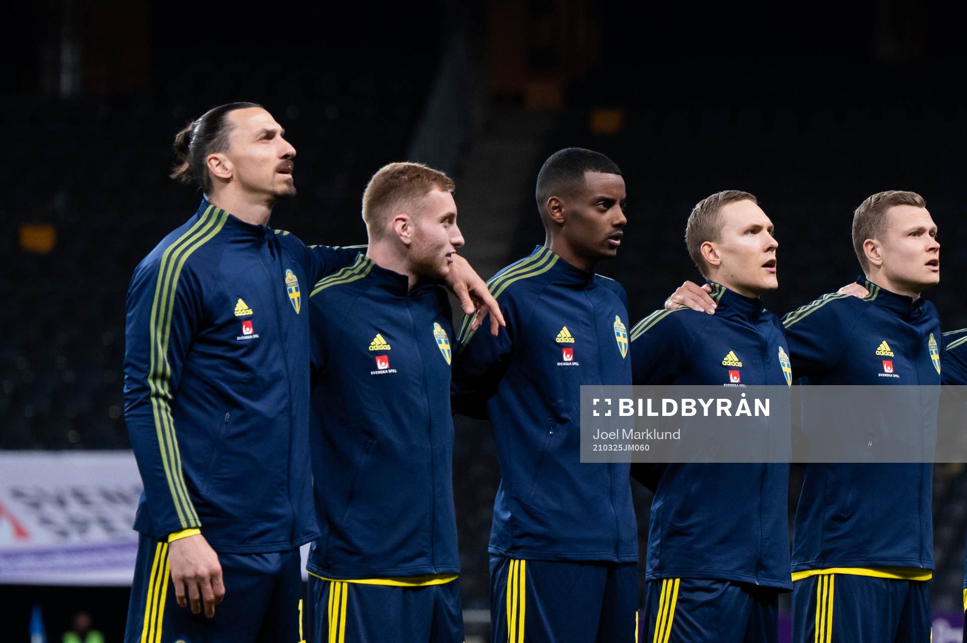 Zlatan Ibrahimovic, Dejan Kulusevski, Alexander Isak,