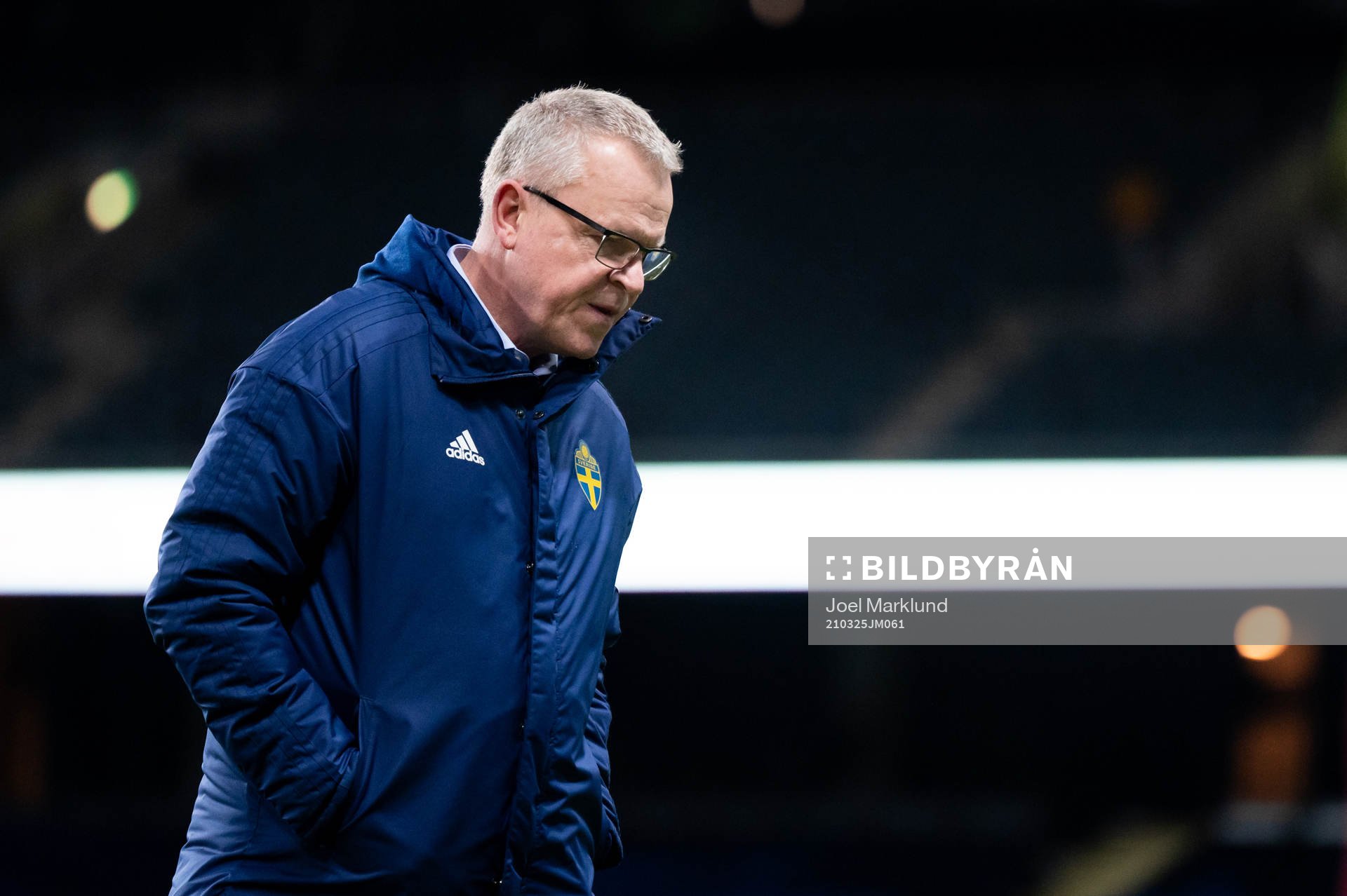 Janne Andersson, head coach of Sweden
