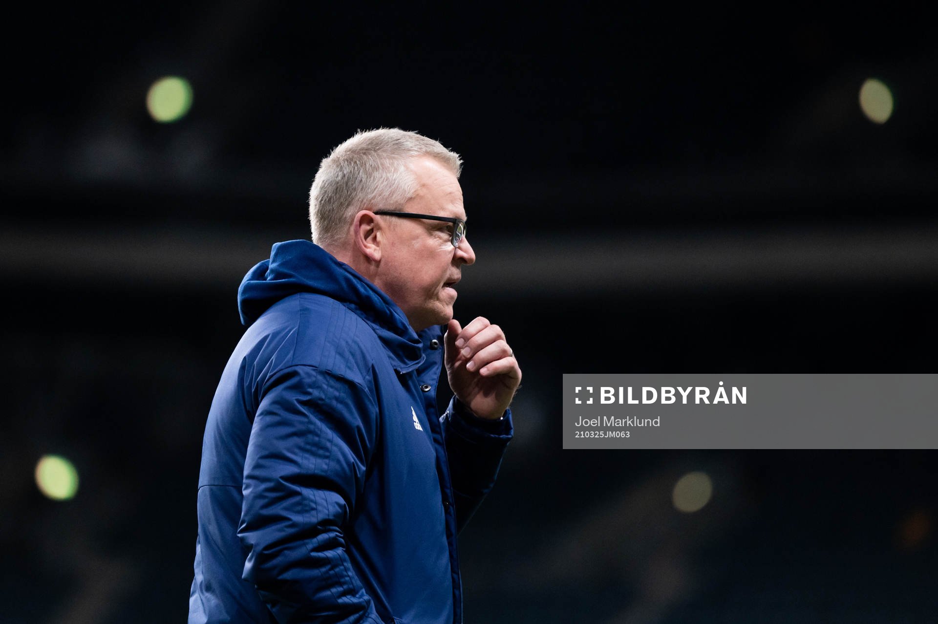 Janne Andersson, head coach of Sweden