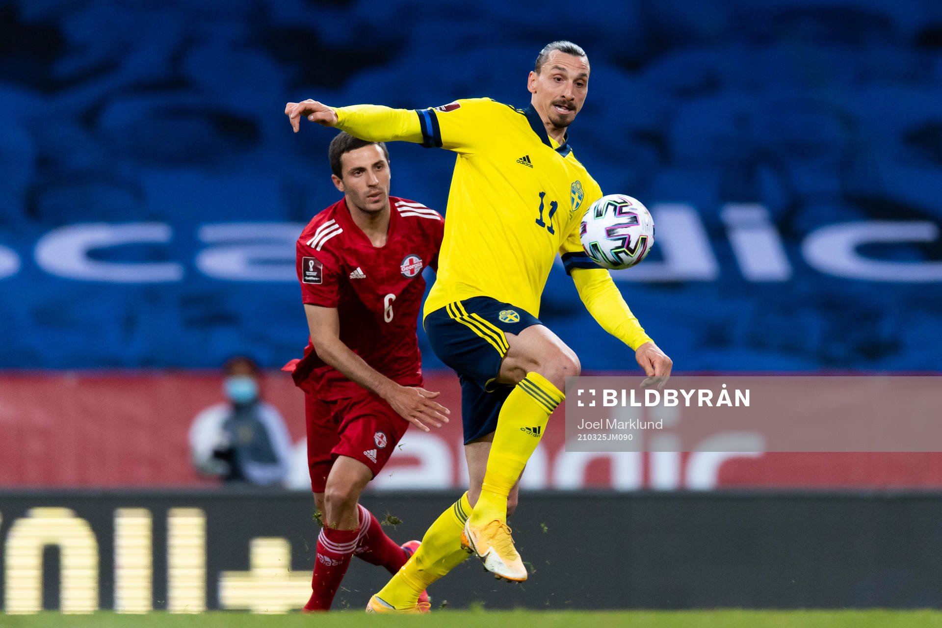 Zlatan Ibrahimovic of Sweden