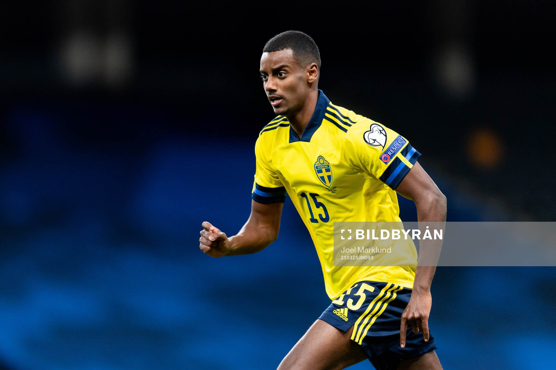 Alexander Isak of Sweden