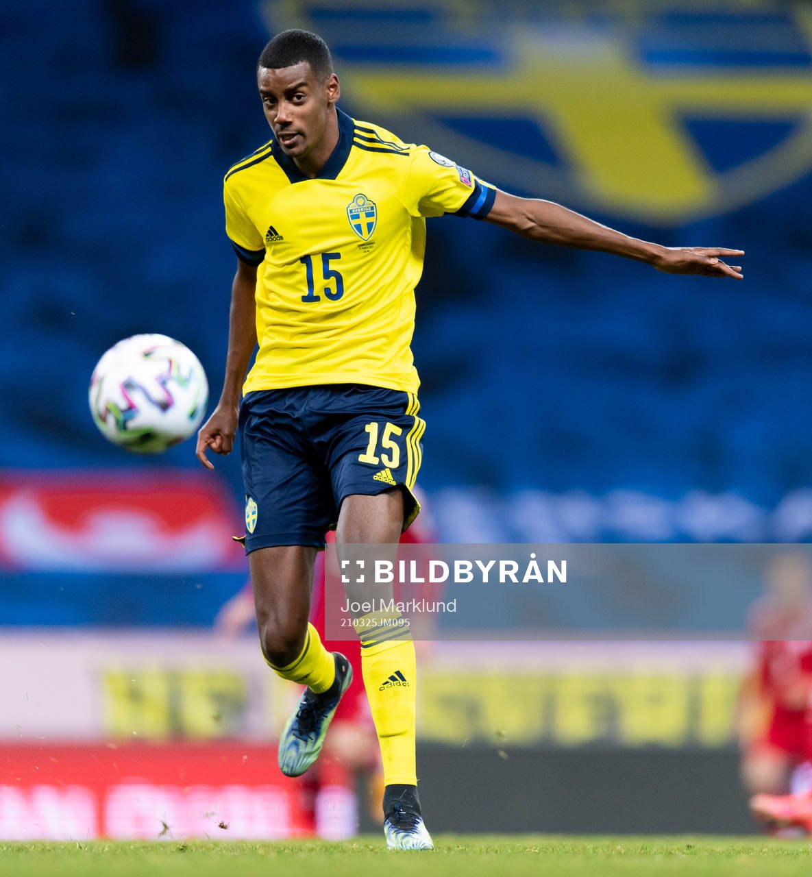Alexander Isak of Sweden