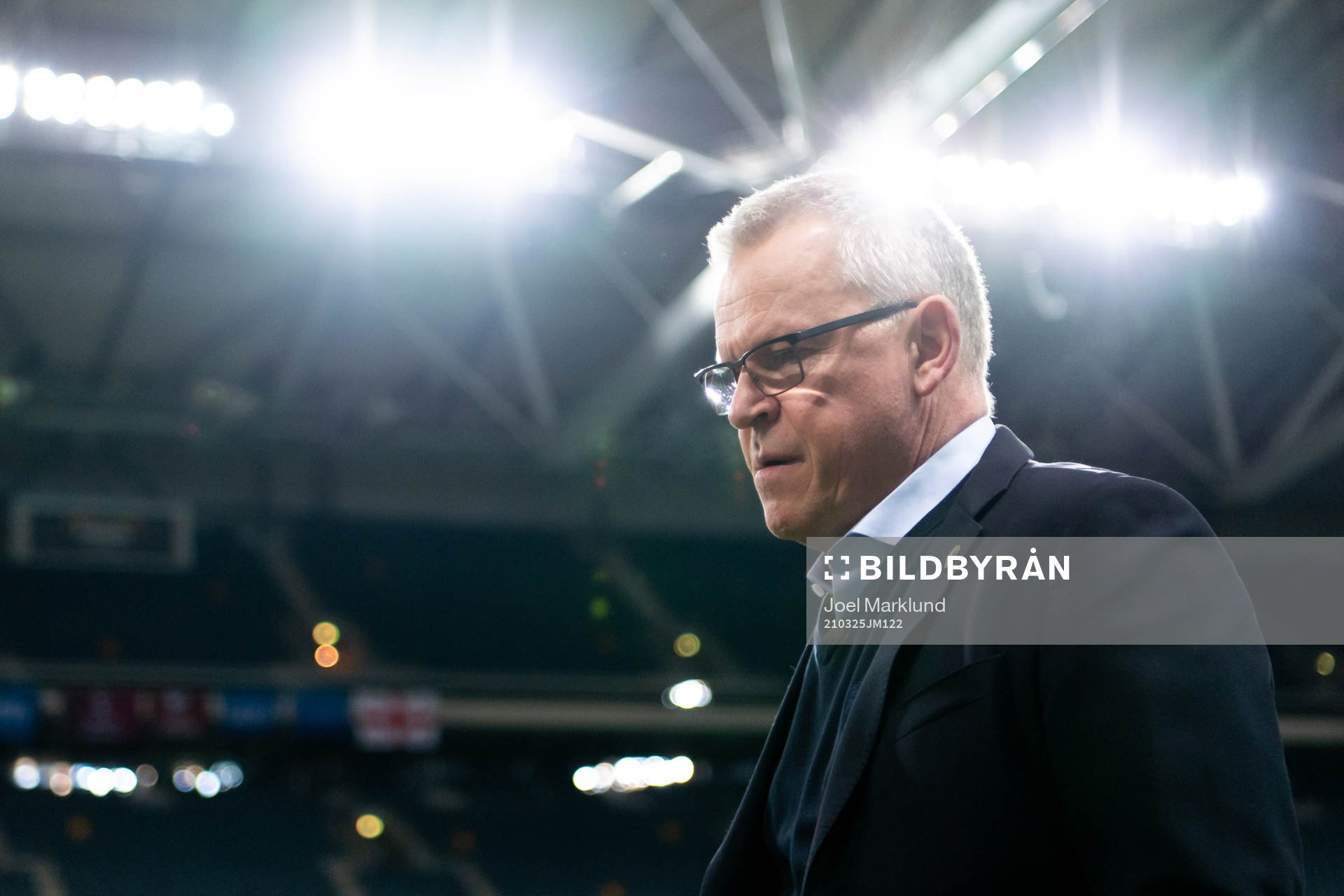 Janne Andersson, head coach of Sweden