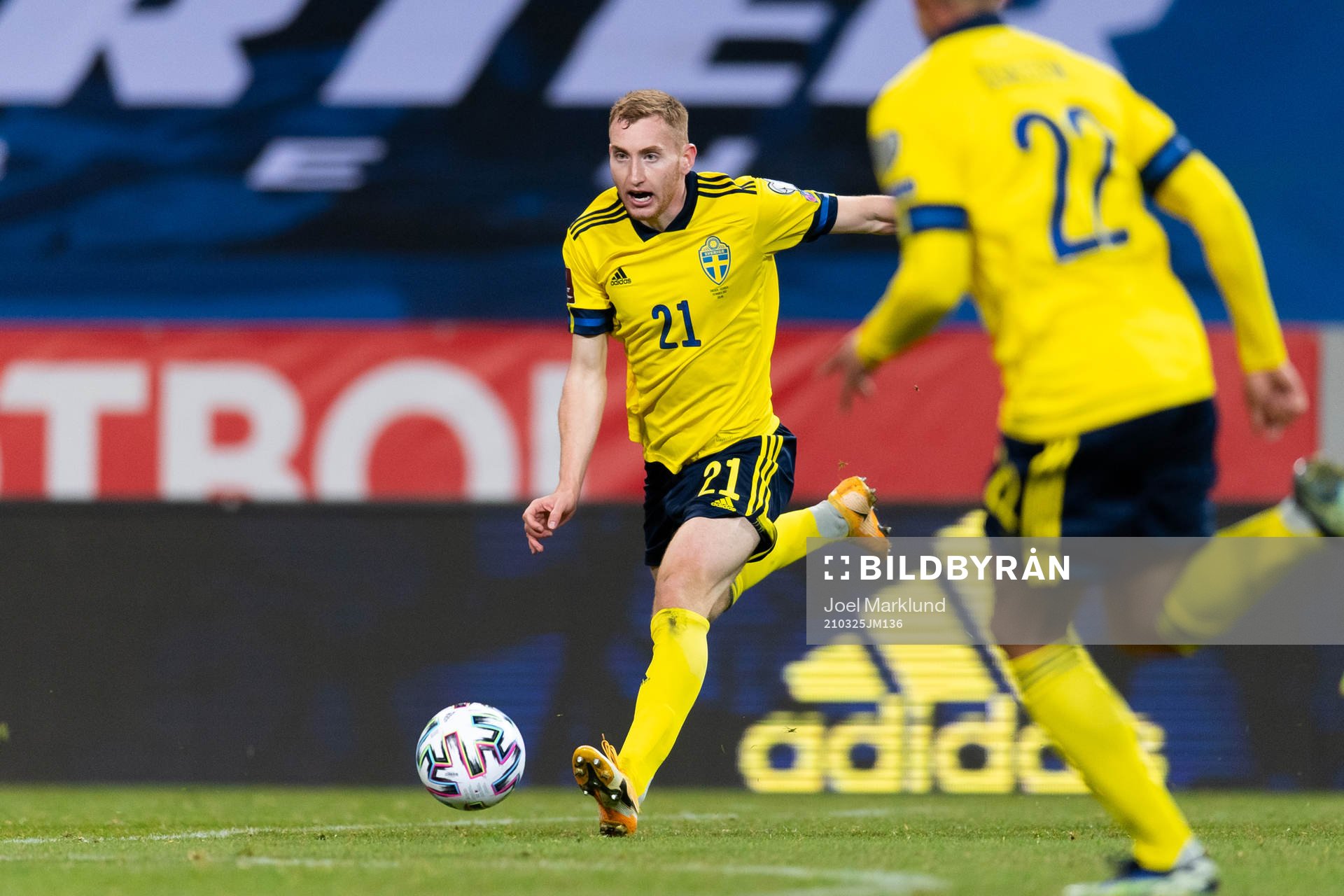 Dejan Kulusevski of Sweden