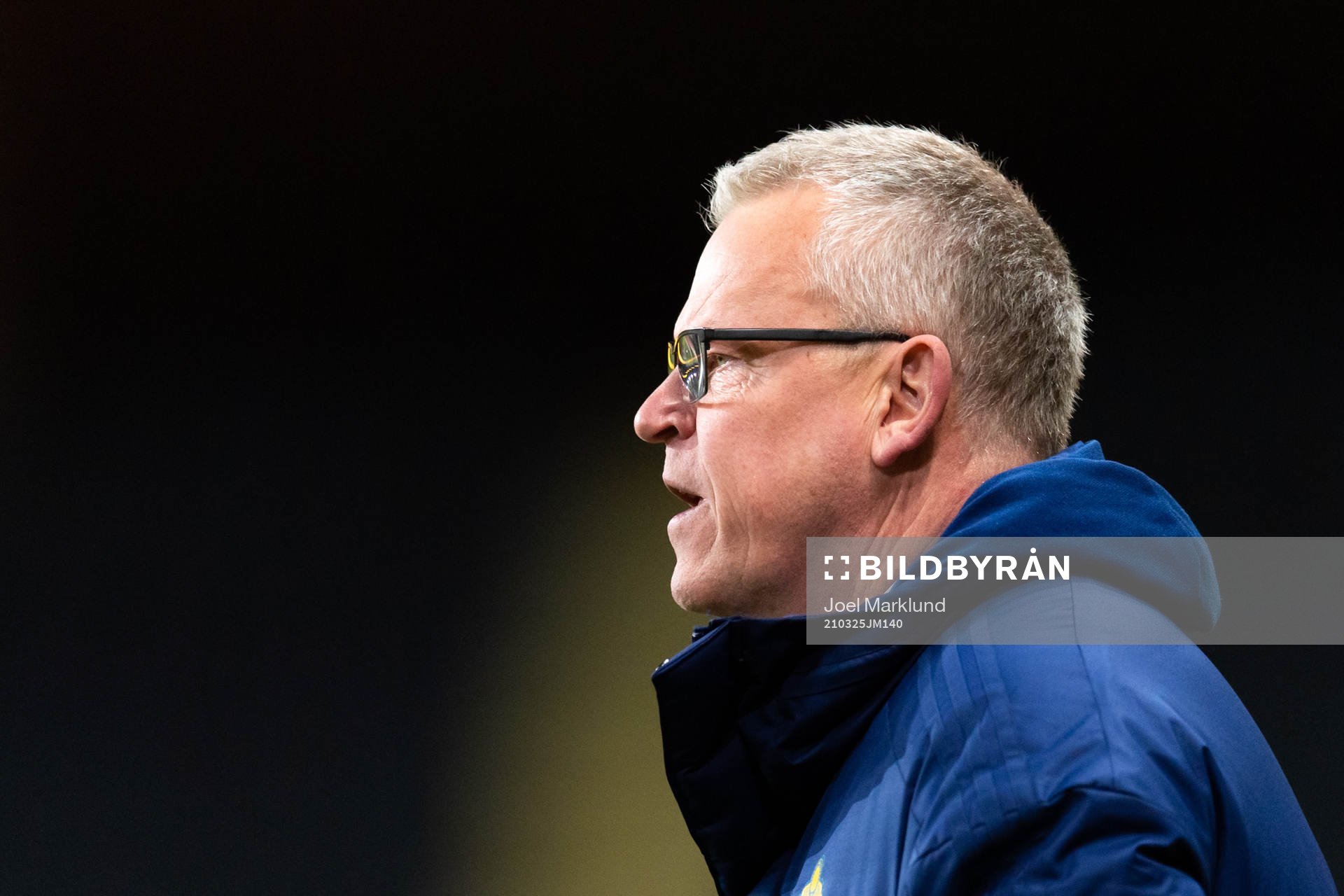 Janne Andersson, head coach of Sweden